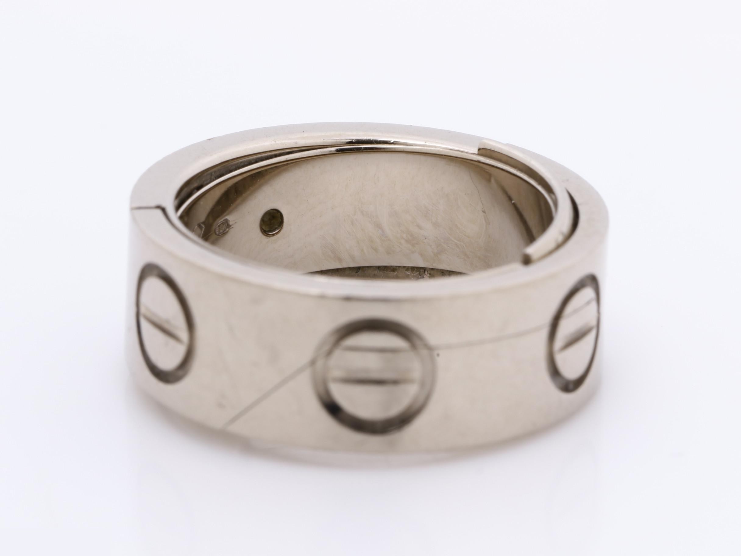 Astrolab ring, 750WG, 11.7g, #48 — view 5