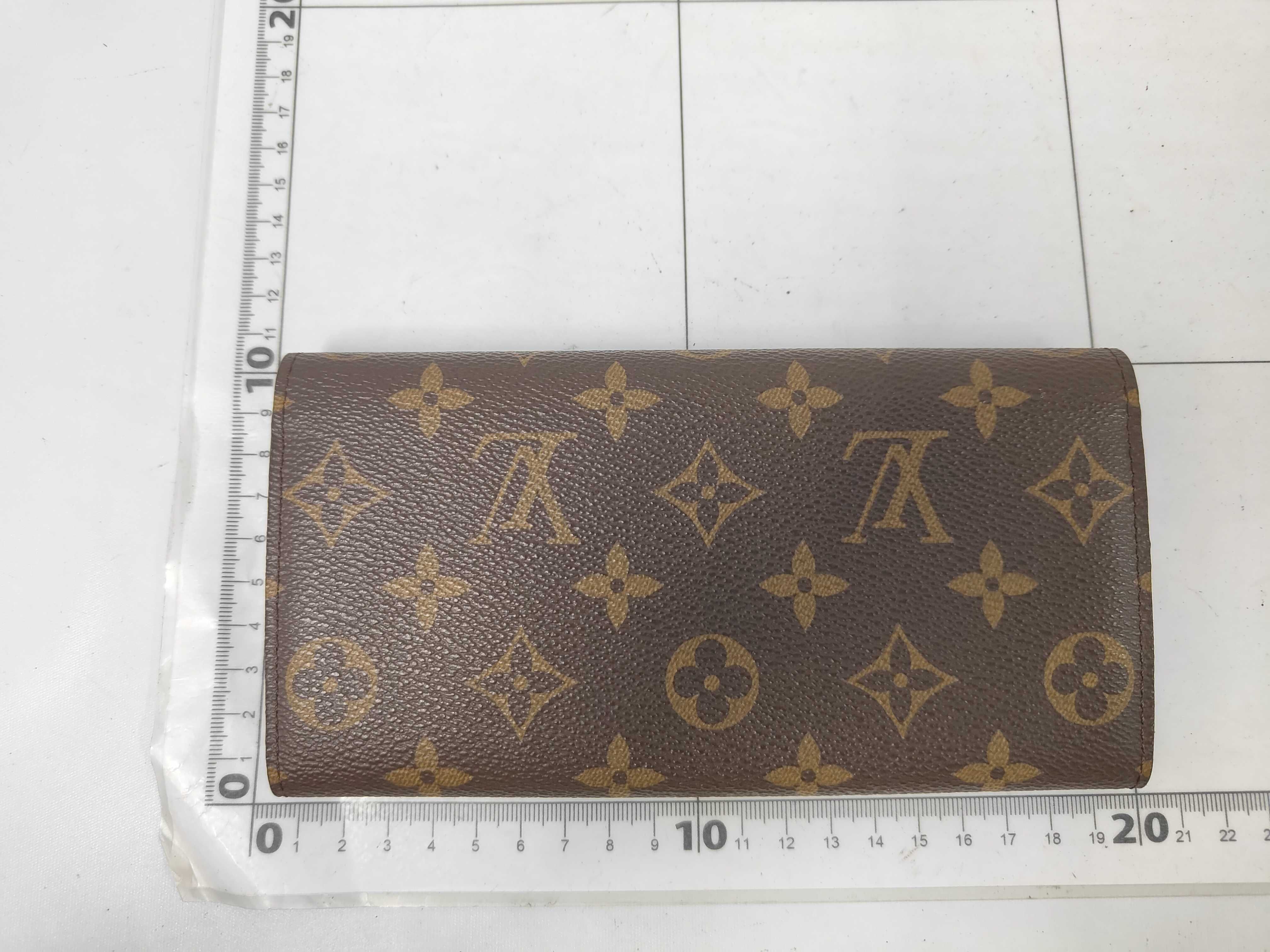 M60136 Monogram Portefeuille Emilie Wallet with Box and Dust Bag — view 2