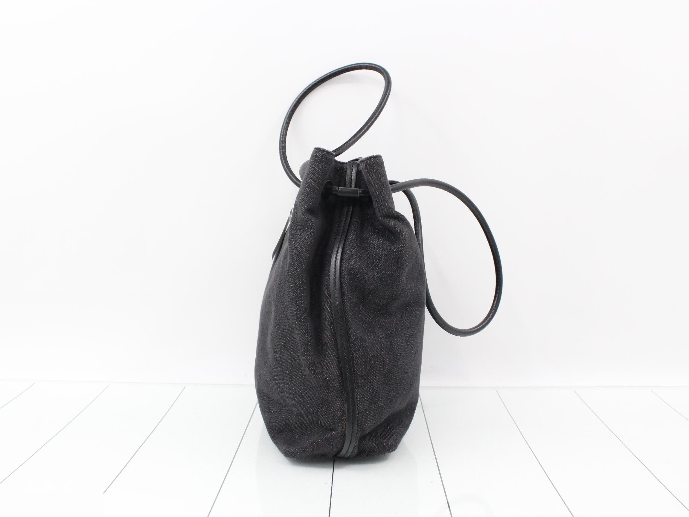 Denim GG bag — view 4