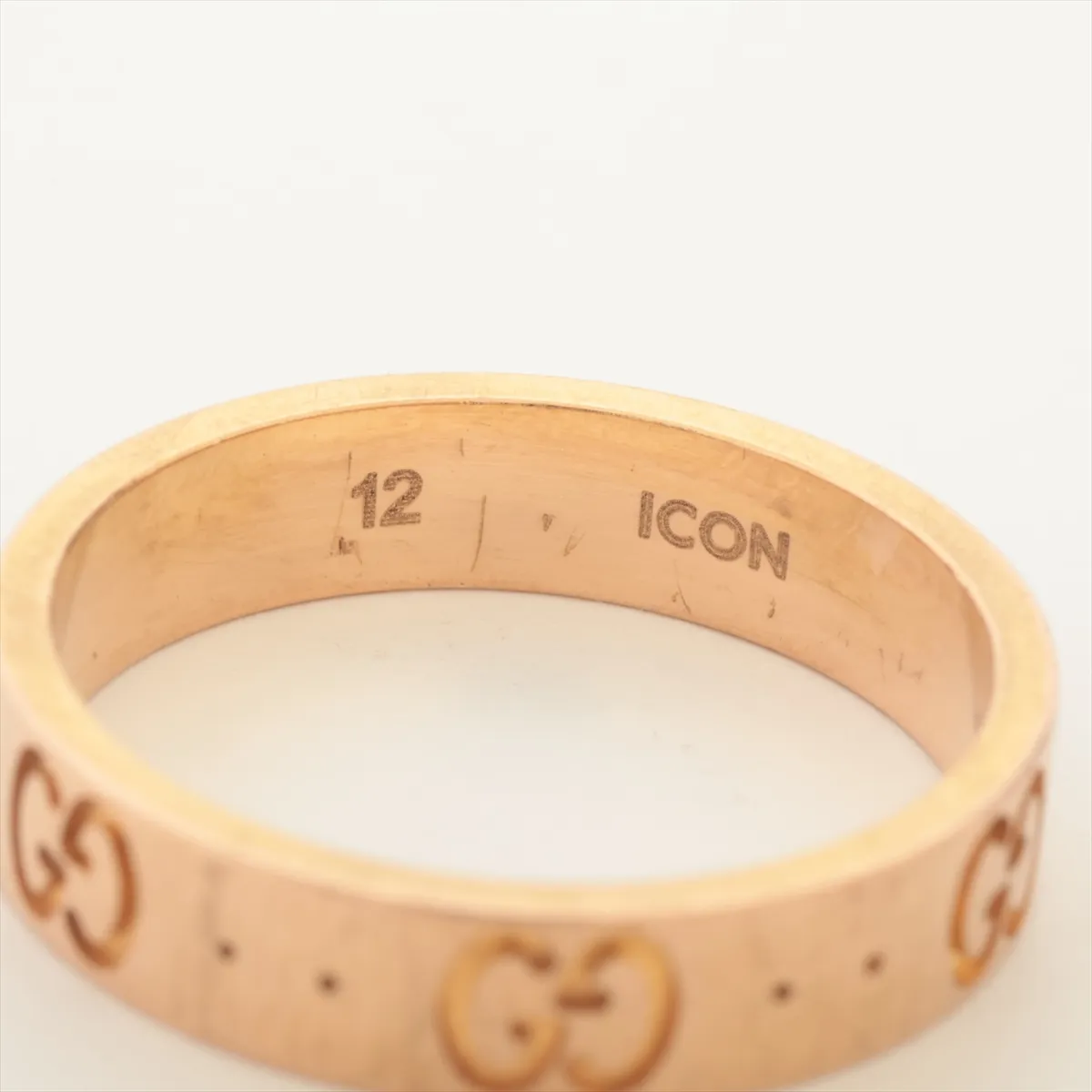 Icon Ring, 750 (PG), 3.8g, Size 12, Metal wear, — view 3
