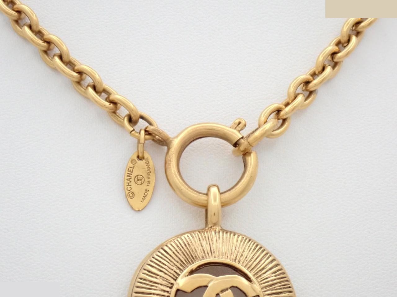 Coco Mark Gold Necklace, Chain approx. 56cm — view 2