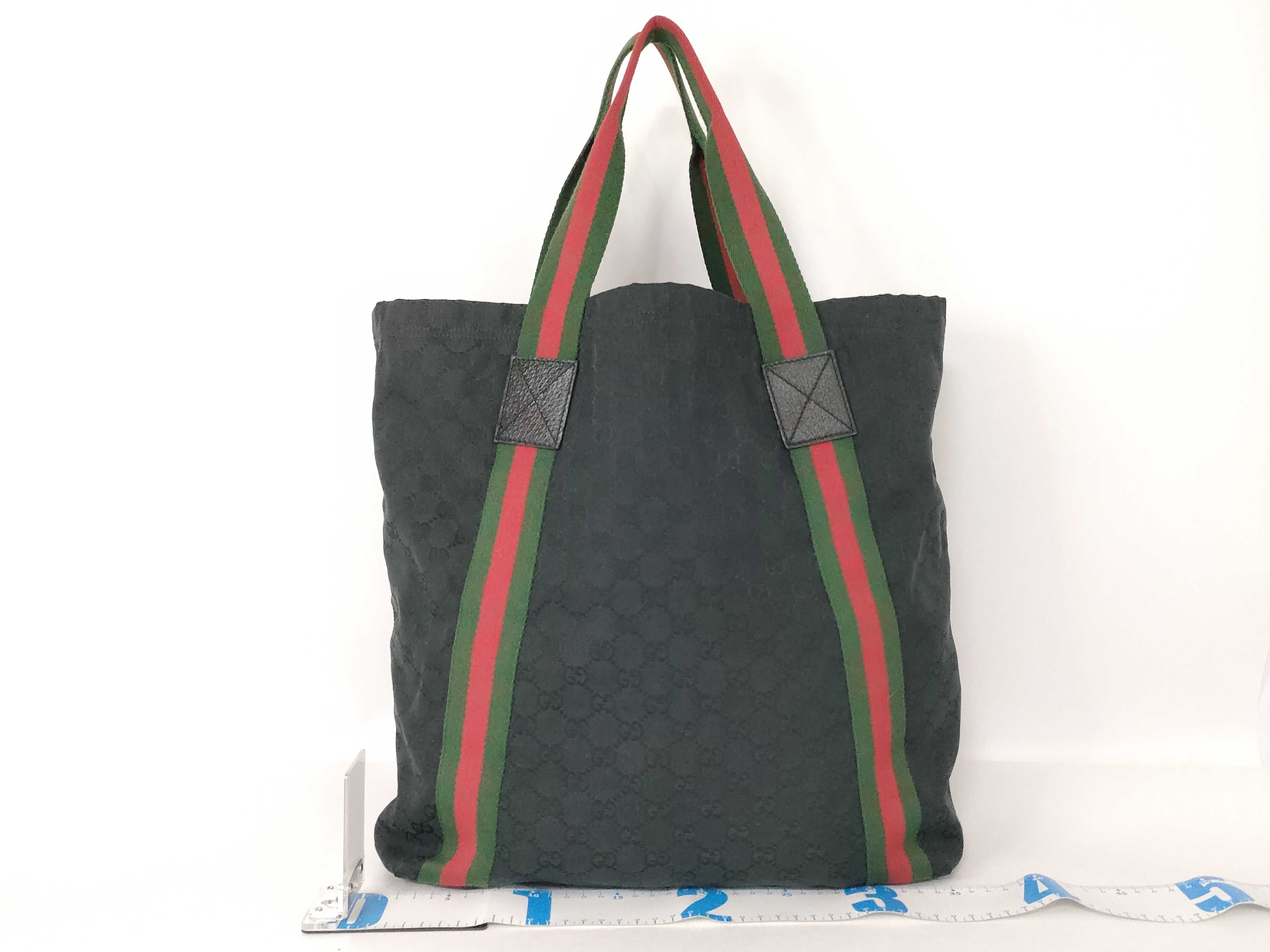 GG Canvas Tote Bag, Gucci GG Canvas Sherry Line Tote Bag — view 2