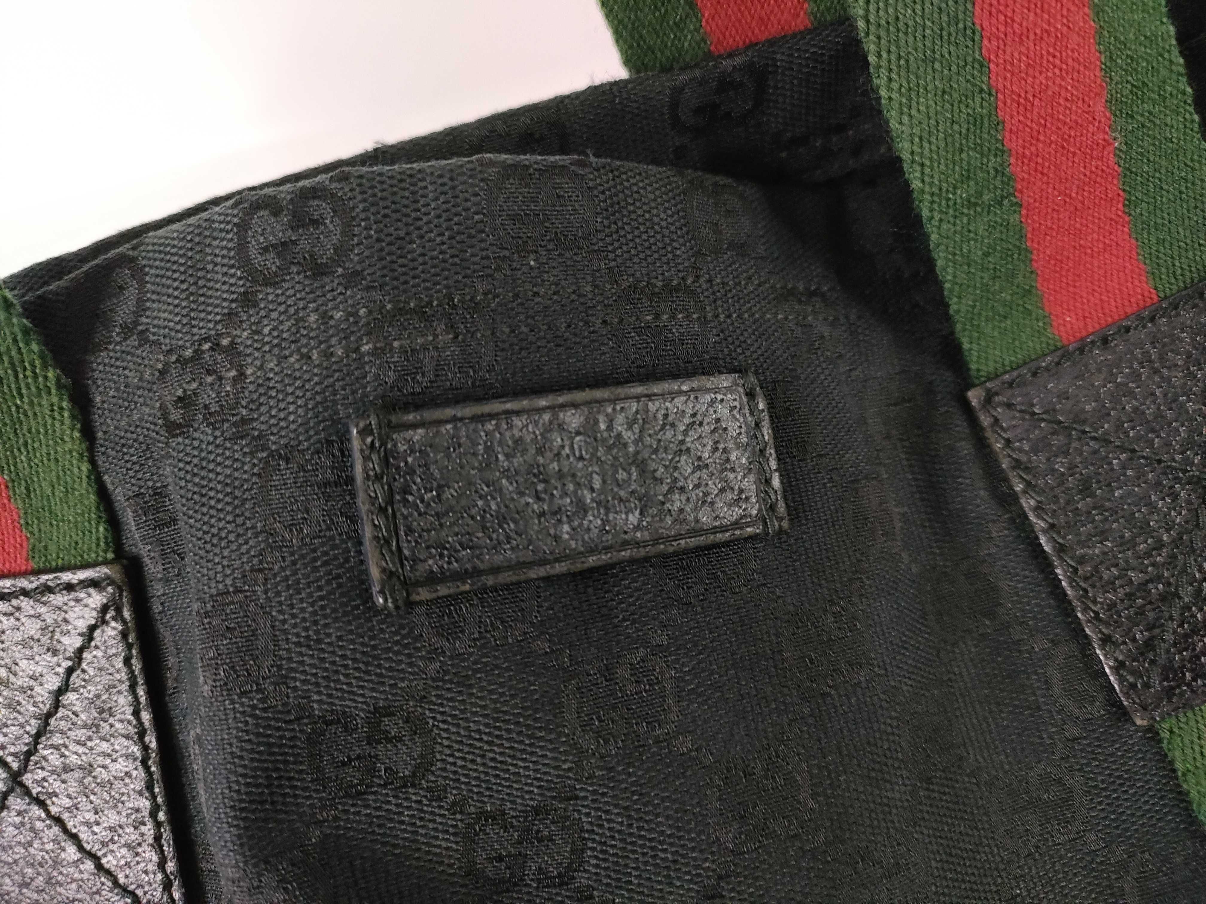 GG Canvas Tote Bag, Gucci GG Canvas Sherry Line Tote Bag — view 12