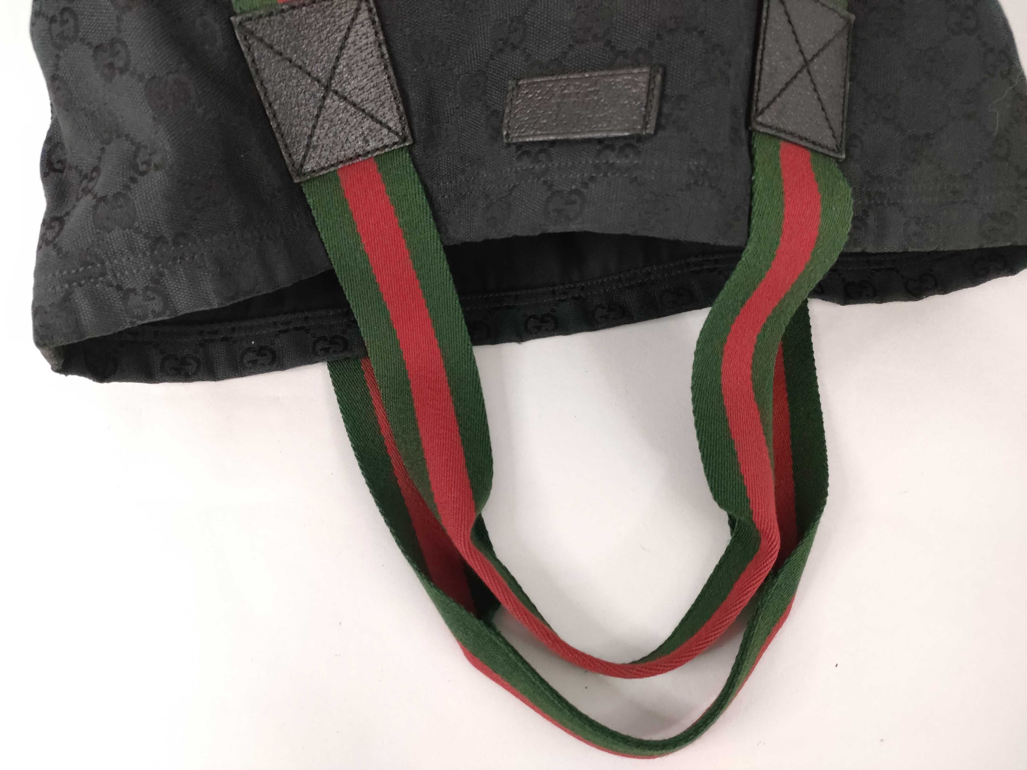 GG Canvas Tote Bag, Gucci GG Canvas Sherry Line Tote Bag — view 3