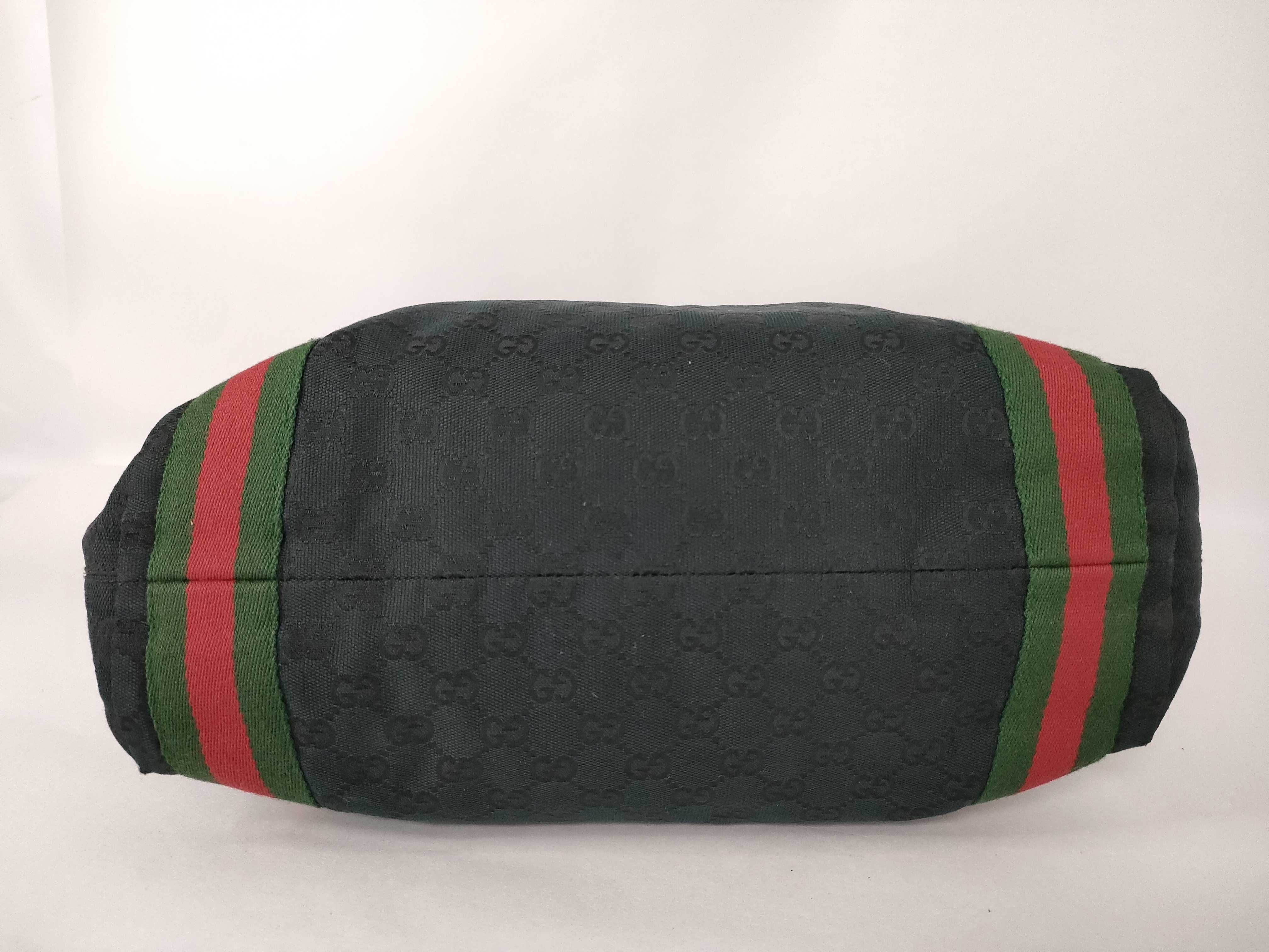 GG Canvas Tote Bag, Gucci GG Canvas Sherry Line Tote Bag — view 7