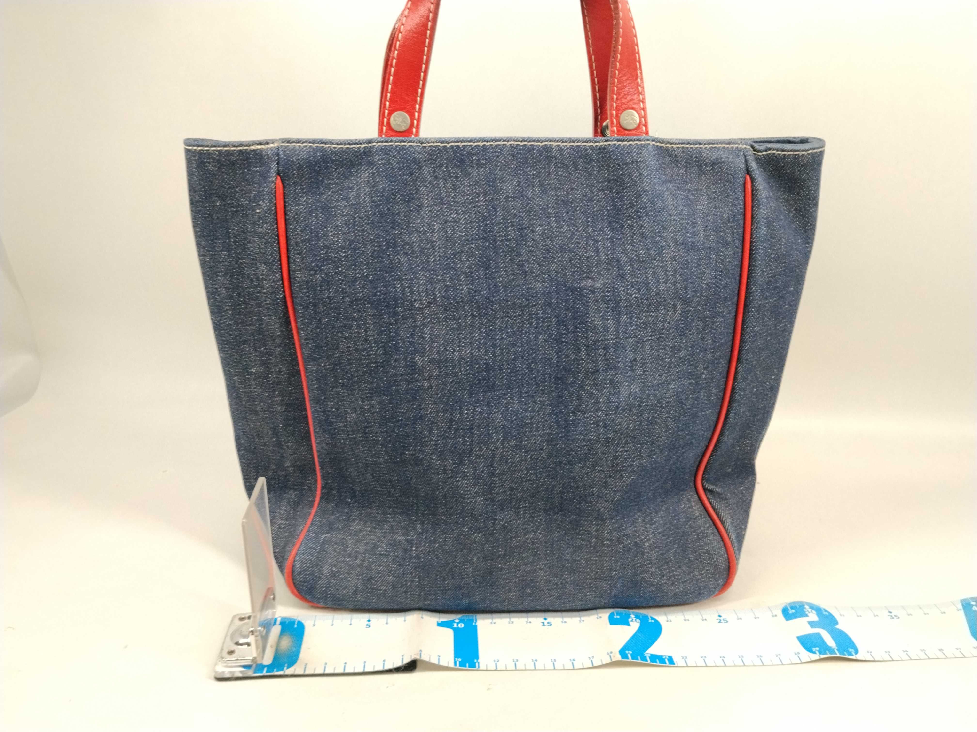 Blue Label Denim Tote Bag — view 2