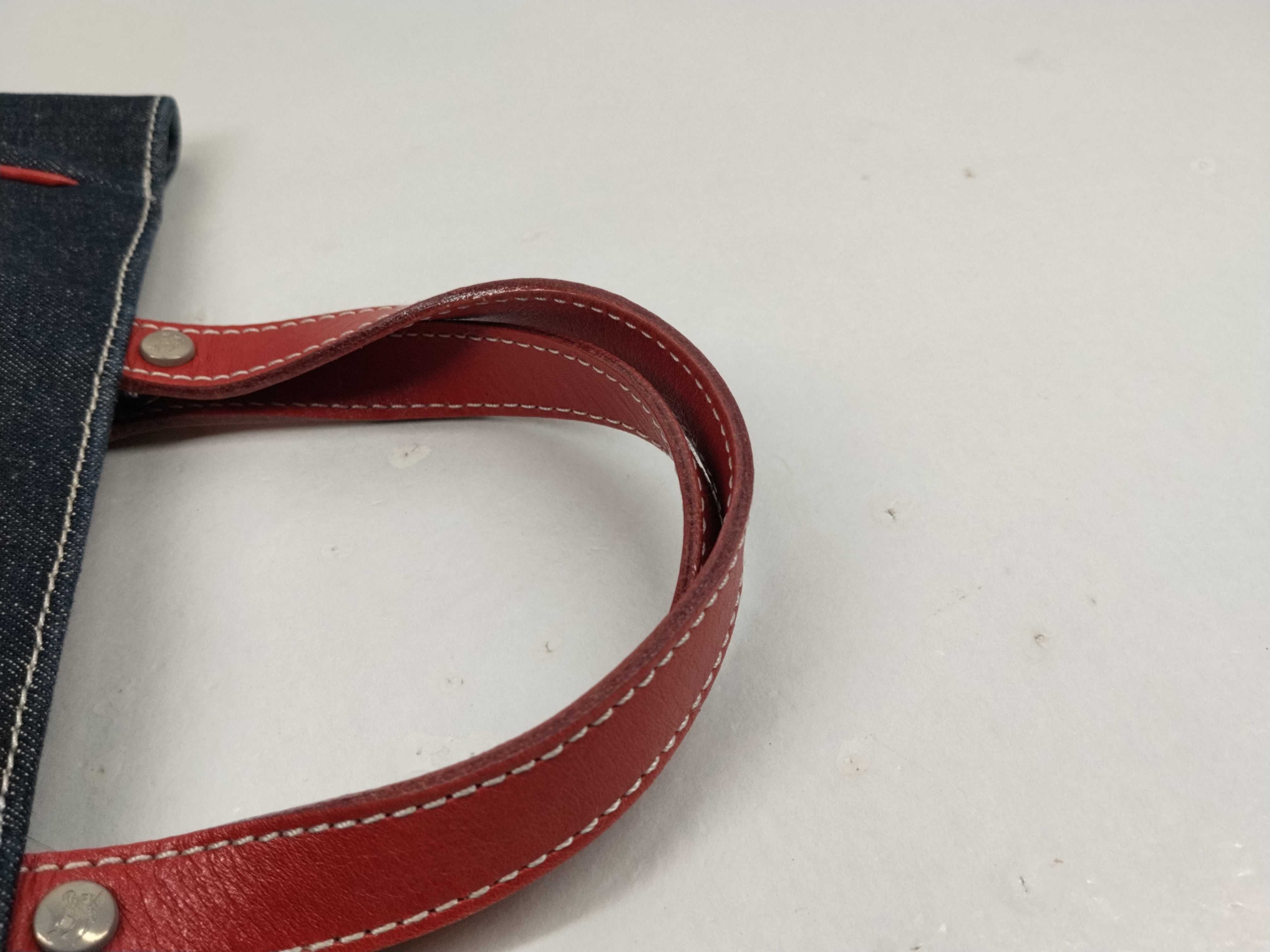 Blue Label Denim Tote Bag — view 5