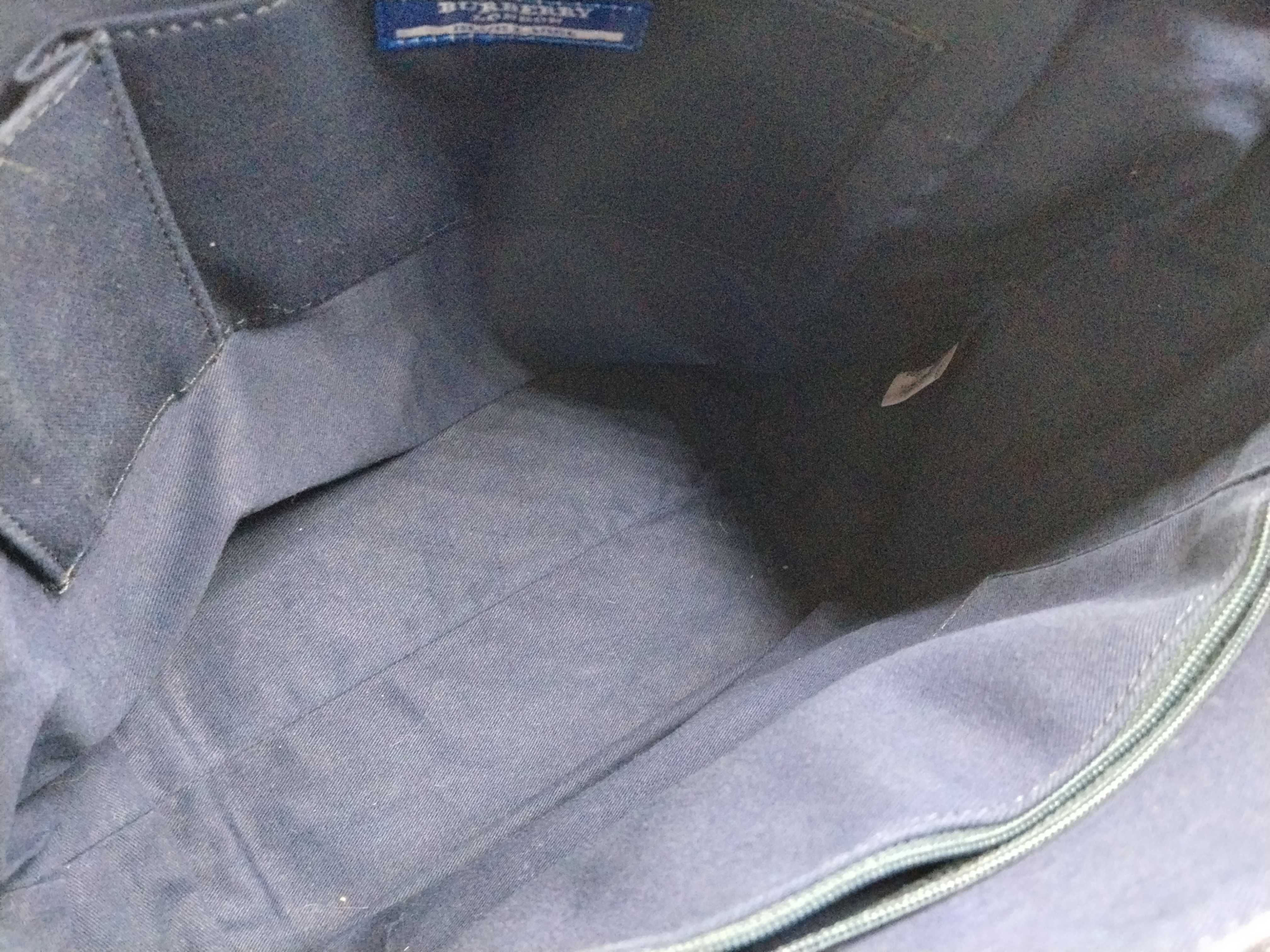 Blue Label Denim Tote Bag — view 8