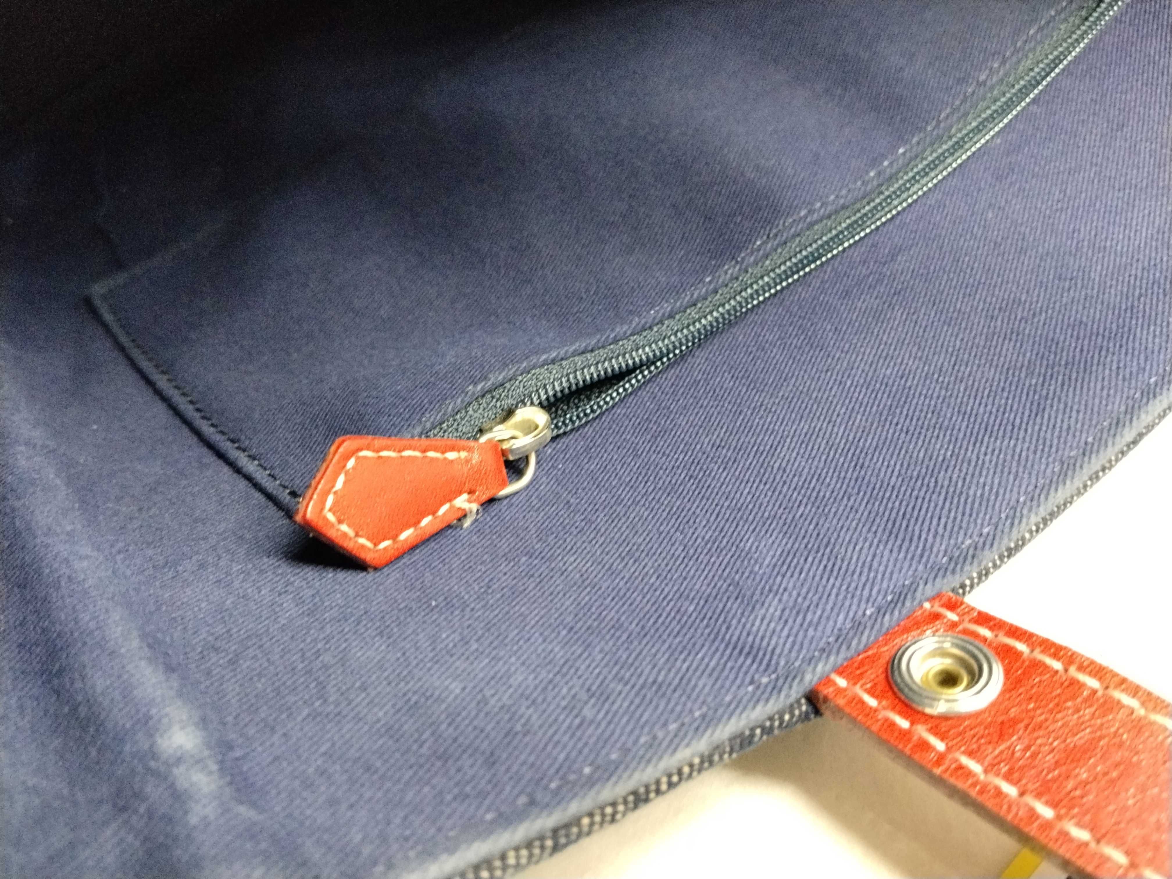 Blue Label Denim Tote Bag — view 10