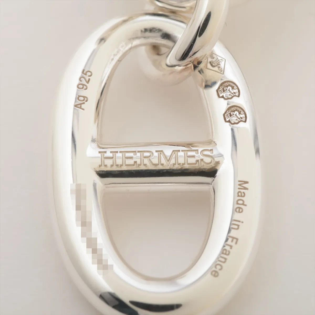 Chaine d'Ancre Amulette 2025 Necklace, 925 Sterling Silver, 10.3g, 25AG150700, some wear. — view 4