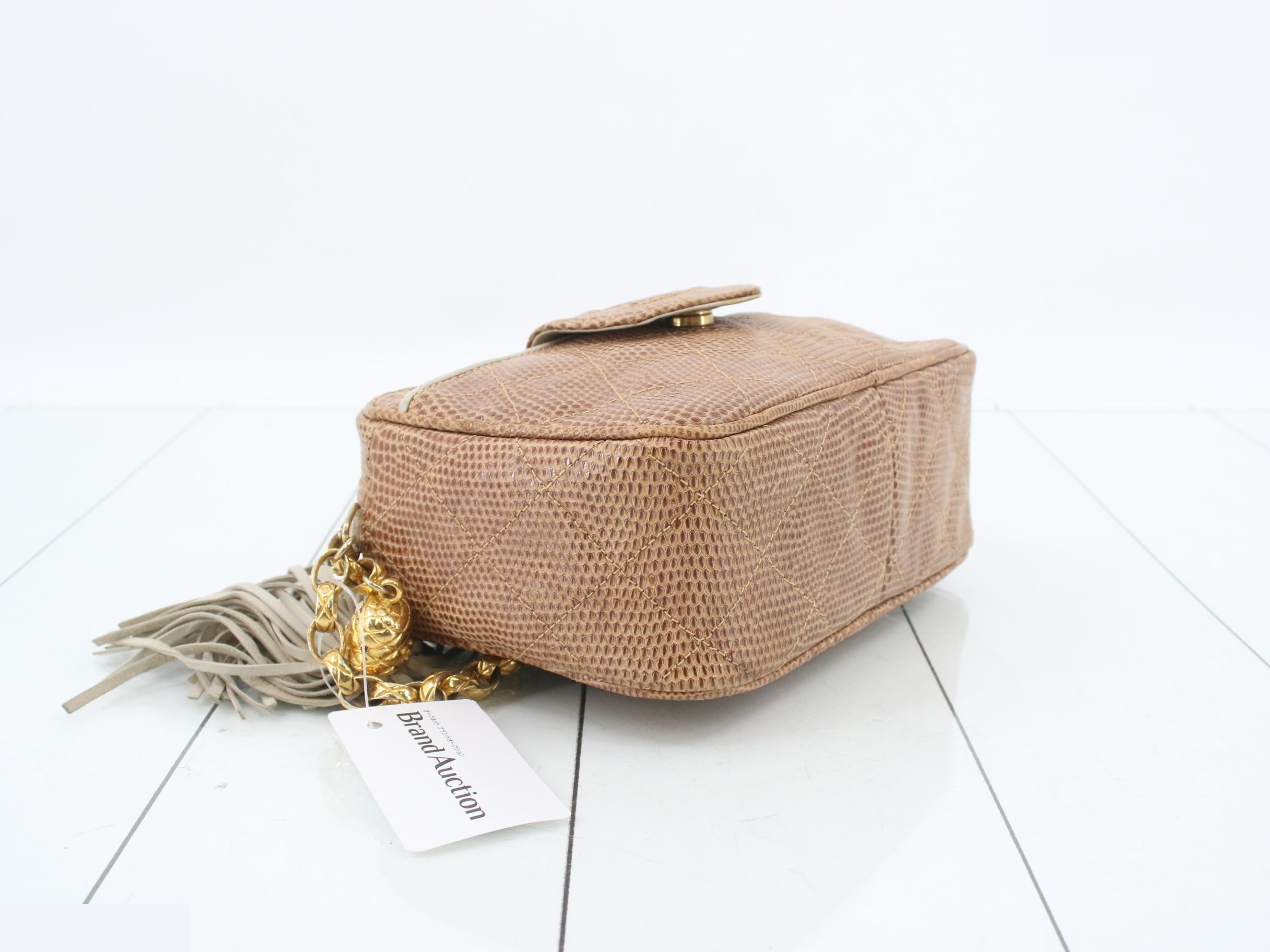 Fringe Coco Mark Bijou Chain Shoulder Bag — view 5