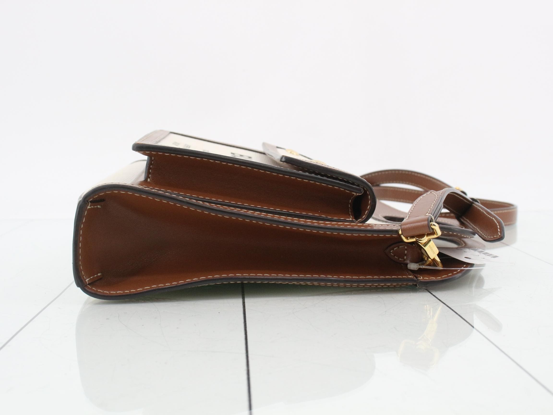 Mini Two-Tone Canvas 2-Way Shoulder Bag — view 3