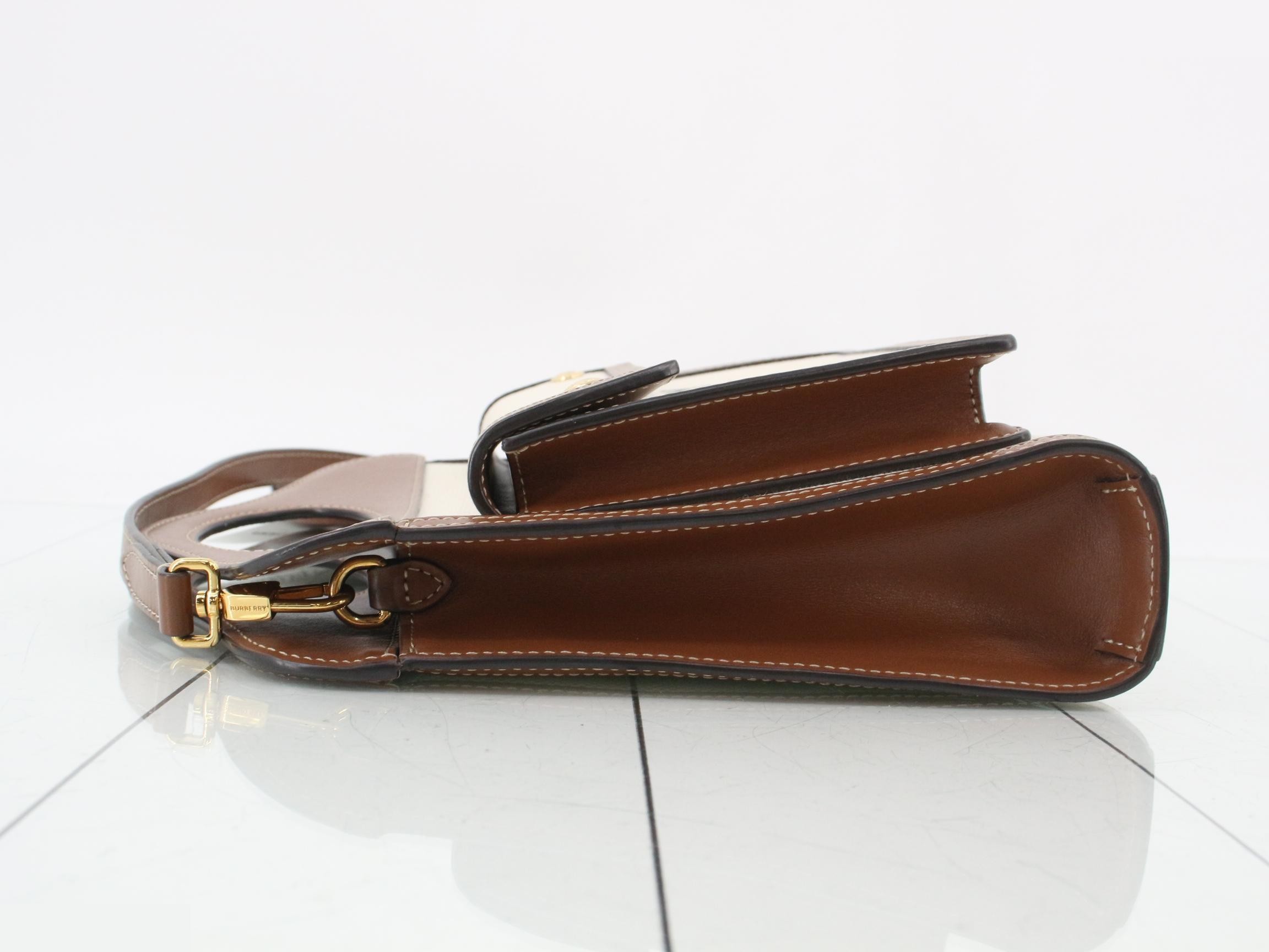 Mini Two-Tone Canvas 2-Way Shoulder Bag — view 4