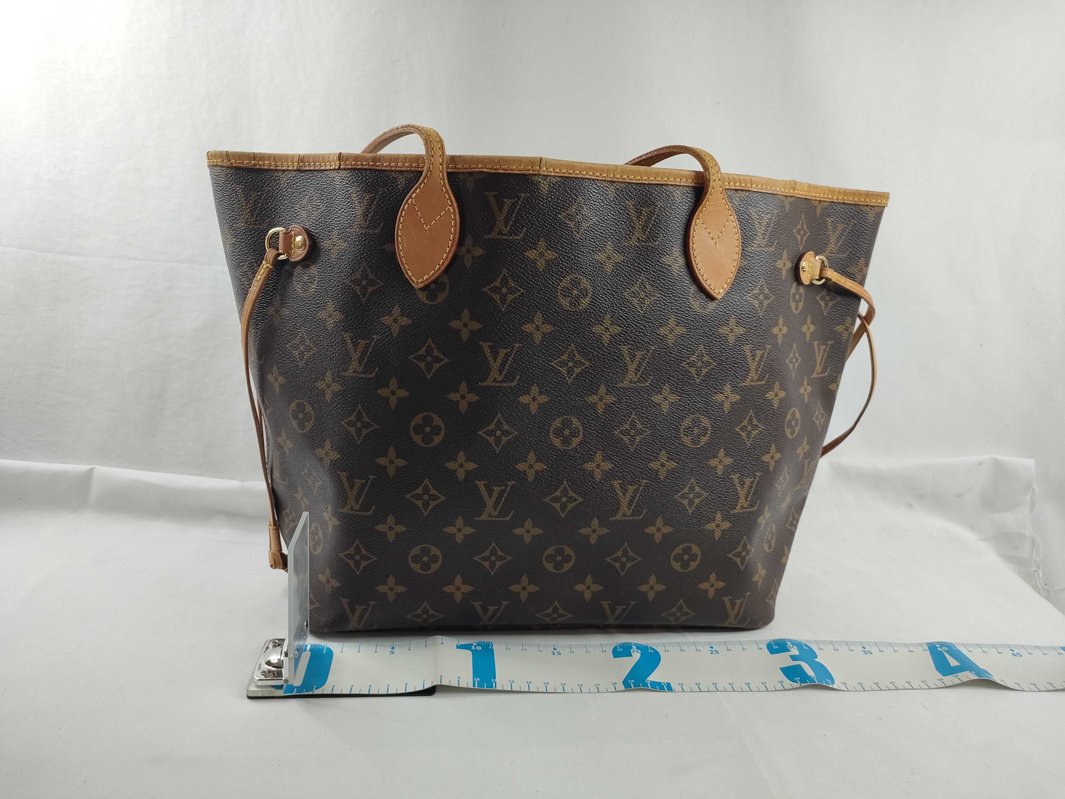 Monogram Louis Vuitton Neverfull MM Tote Bag M40156 Tote Bag — view 2
