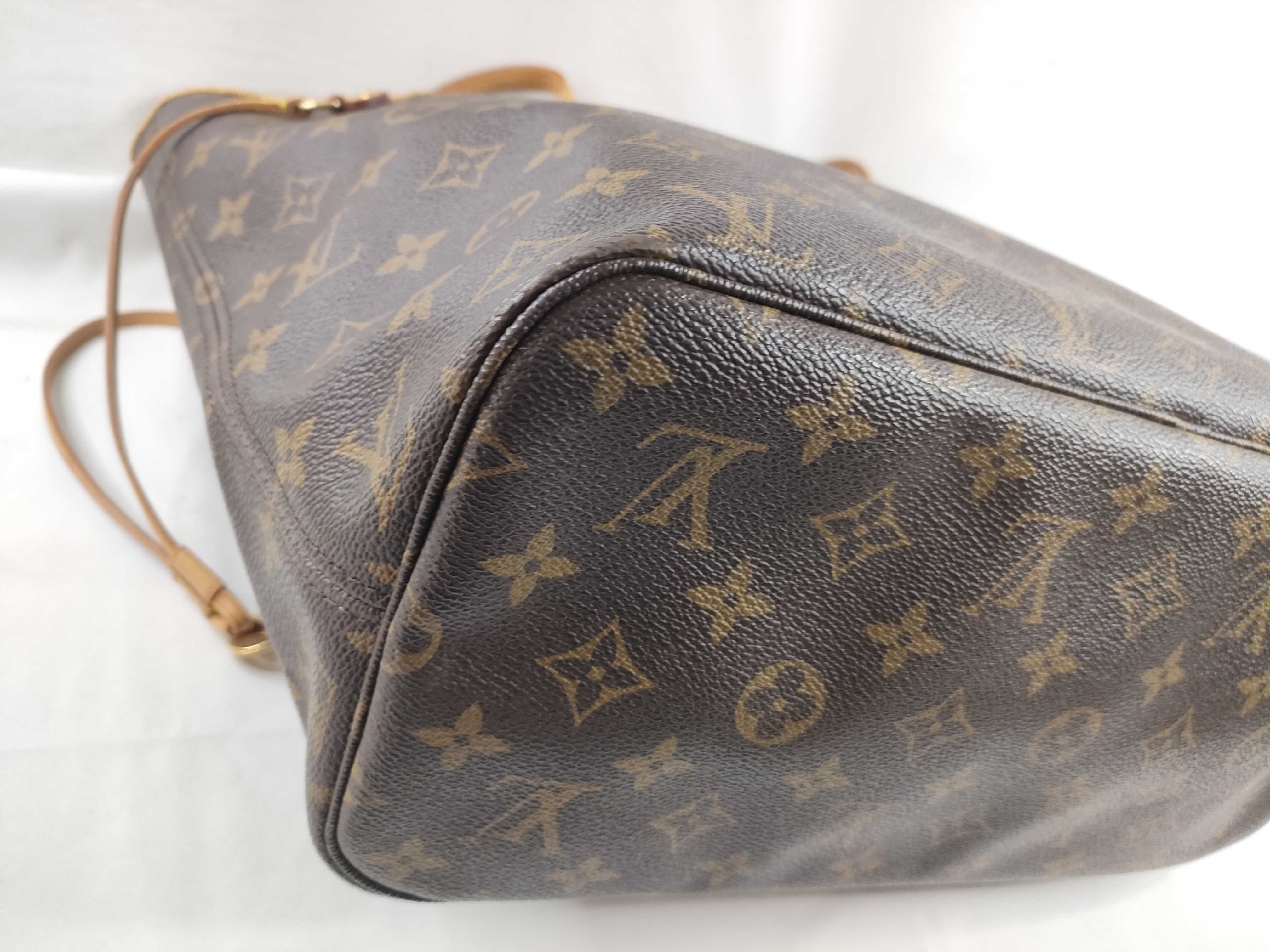 Monogram Louis Vuitton Neverfull MM Tote Bag M40156 Tote Bag — view 3