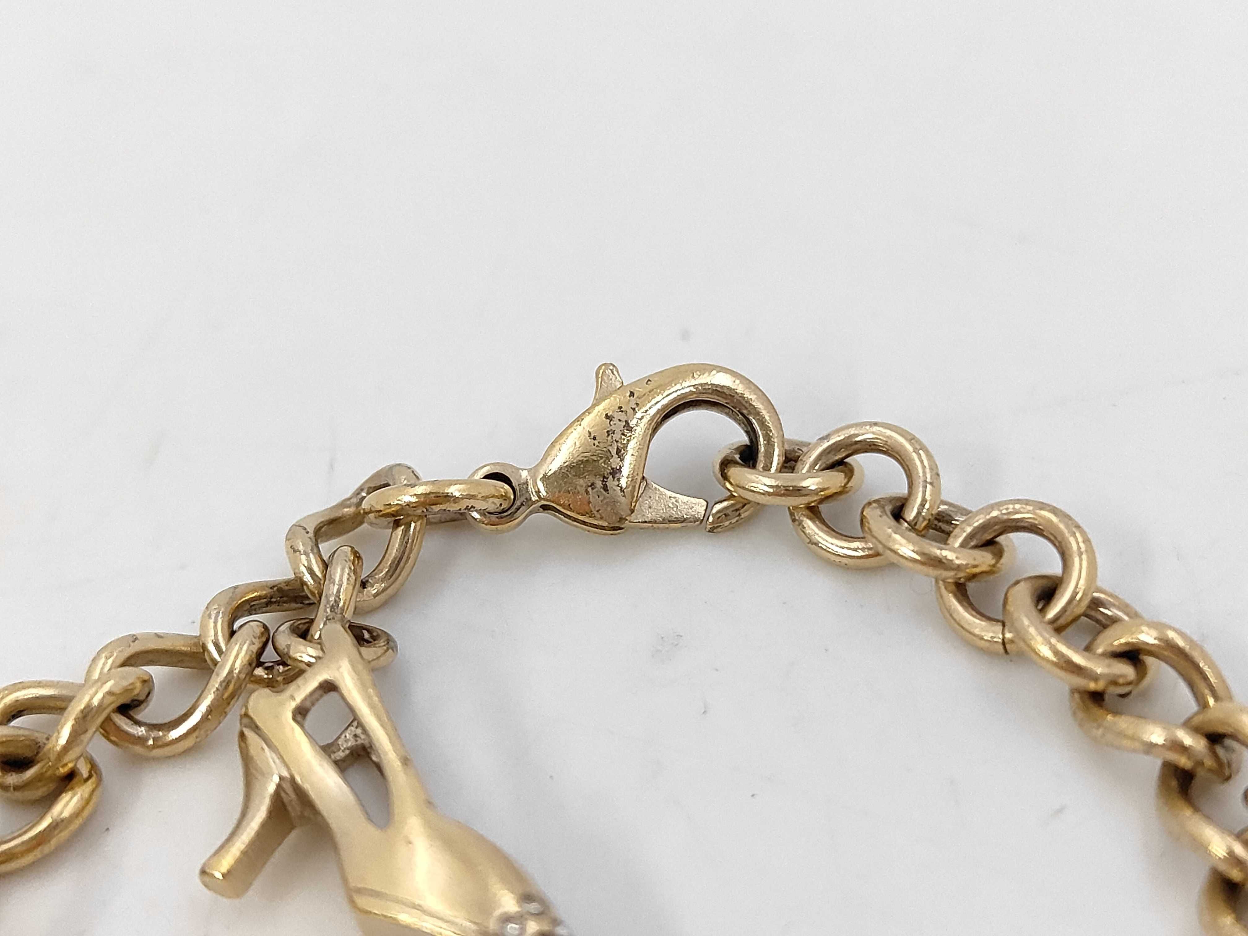 Matelassé 5 Charm Icon Bracelet/Bangle — view 2