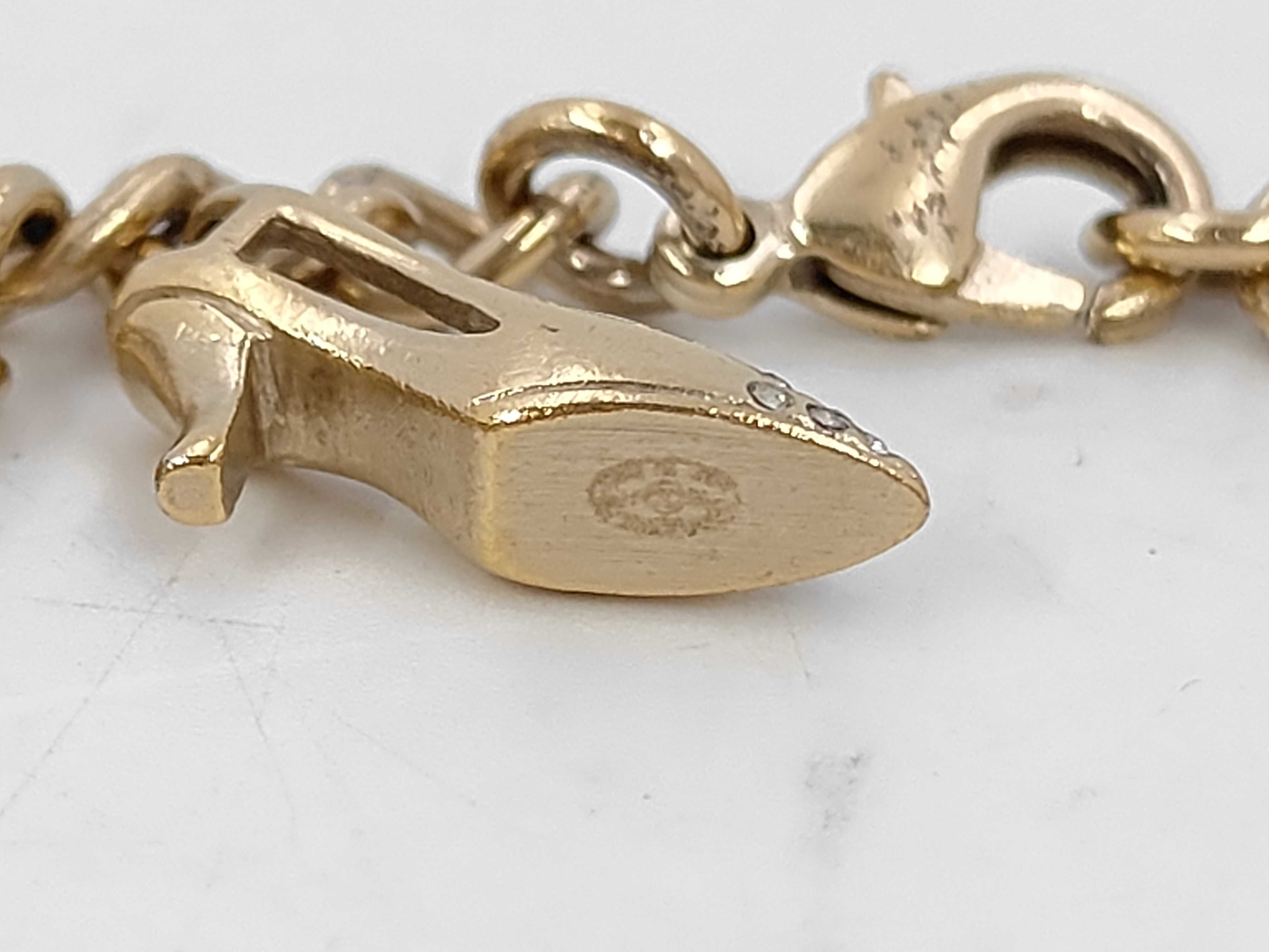 Matelassé 5 Charm Icon Bracelet/Bangle — view 3