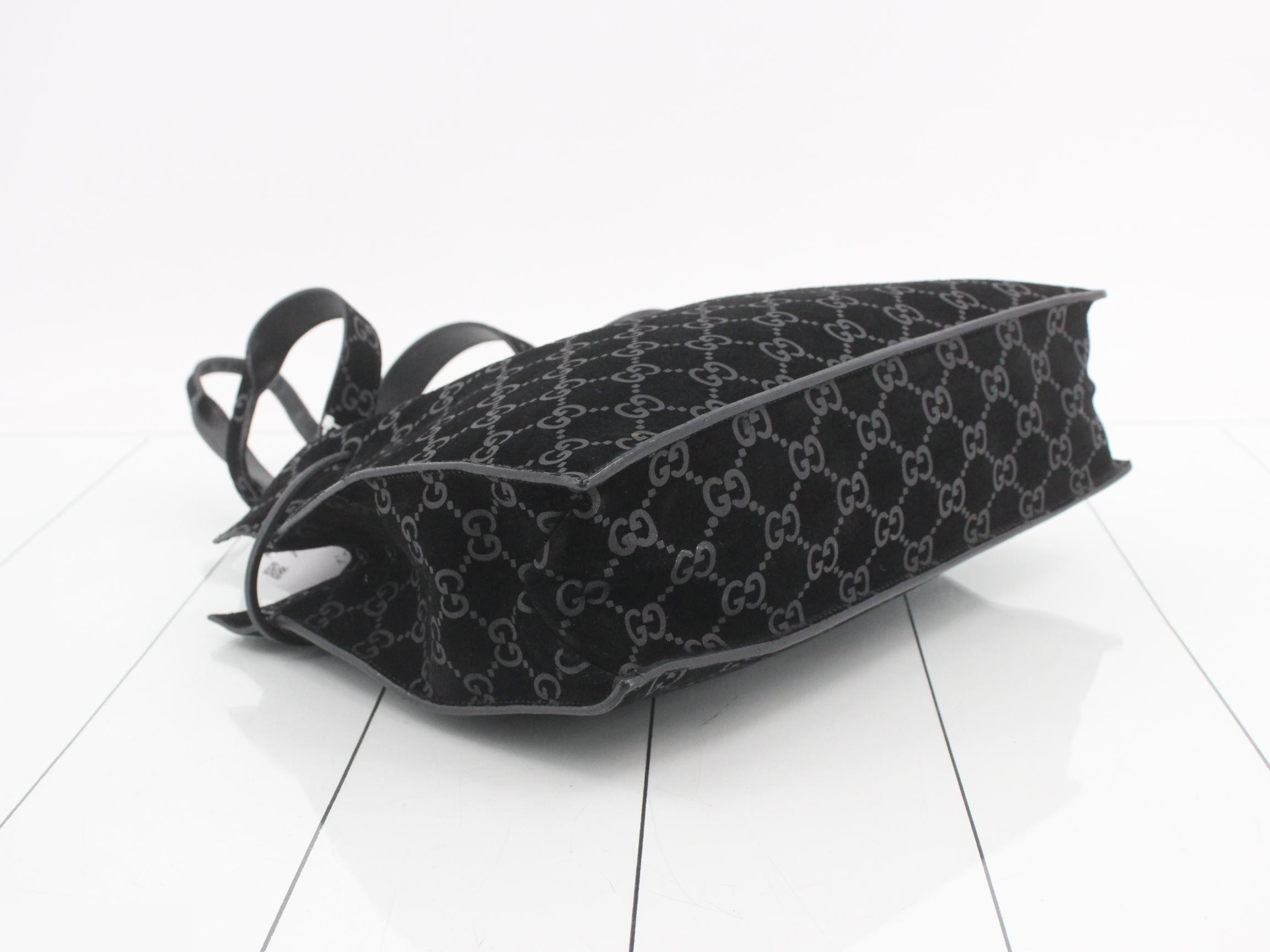 GG Suede Handbag — view 5