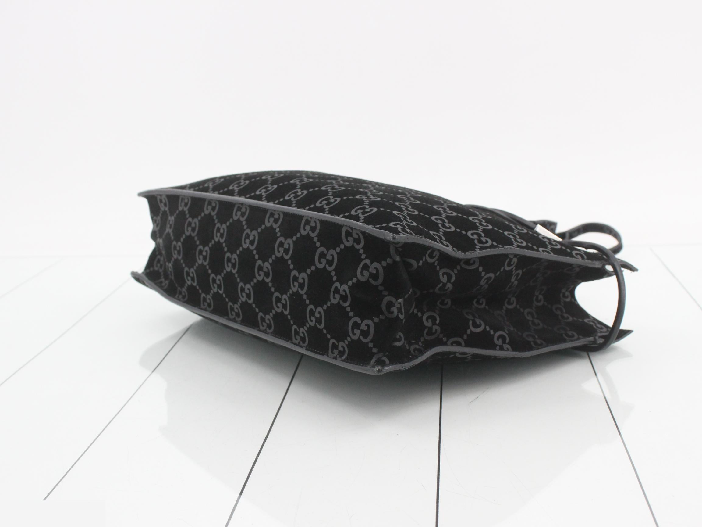GG Suede Handbag — view 6