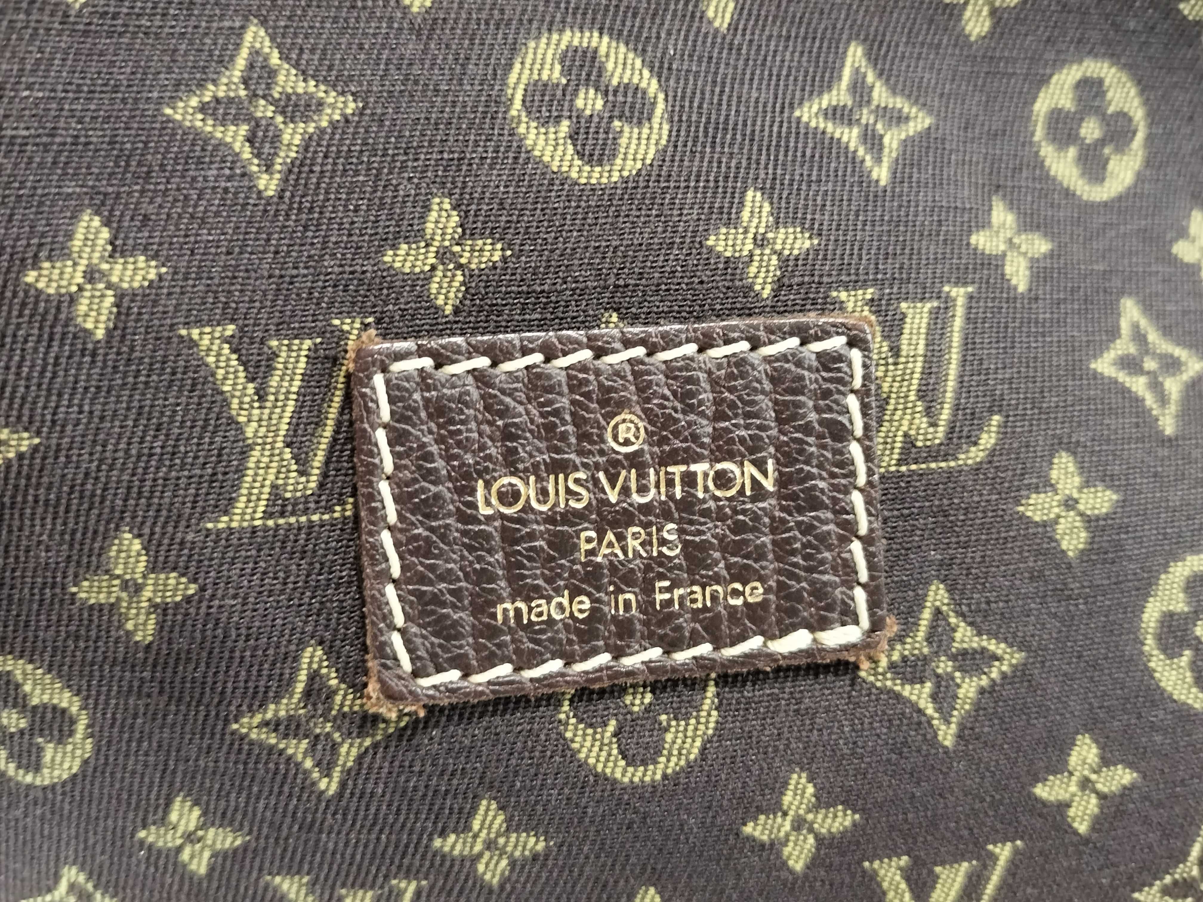 Monogram Mini Lin Louis Vuitton Saumur Shoulder Bag Monogram Mini Lin Shoulder Bag — view 12