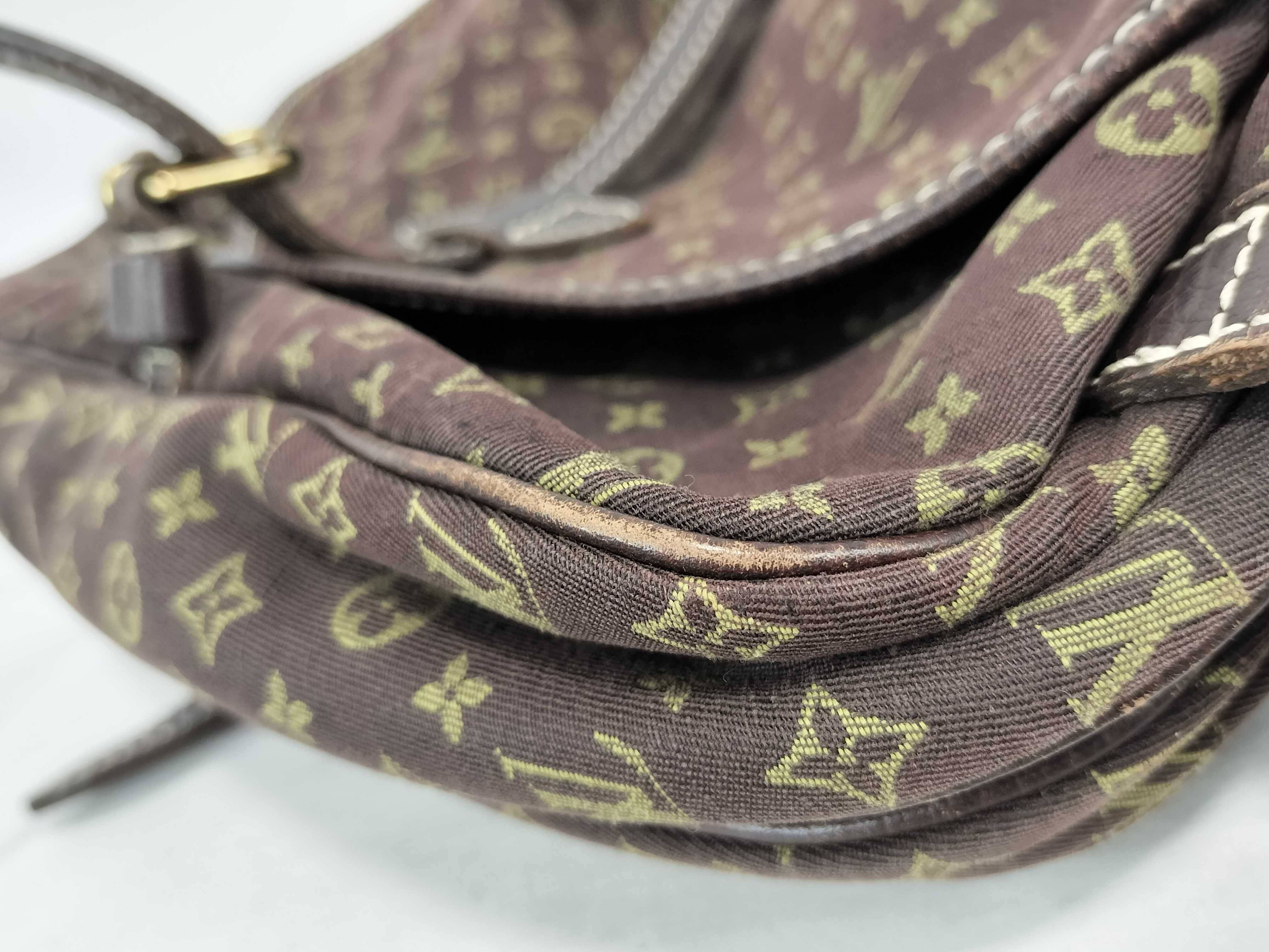 Monogram Mini Lin Louis Vuitton Saumur Shoulder Bag Monogram Mini Lin Shoulder Bag — view 6