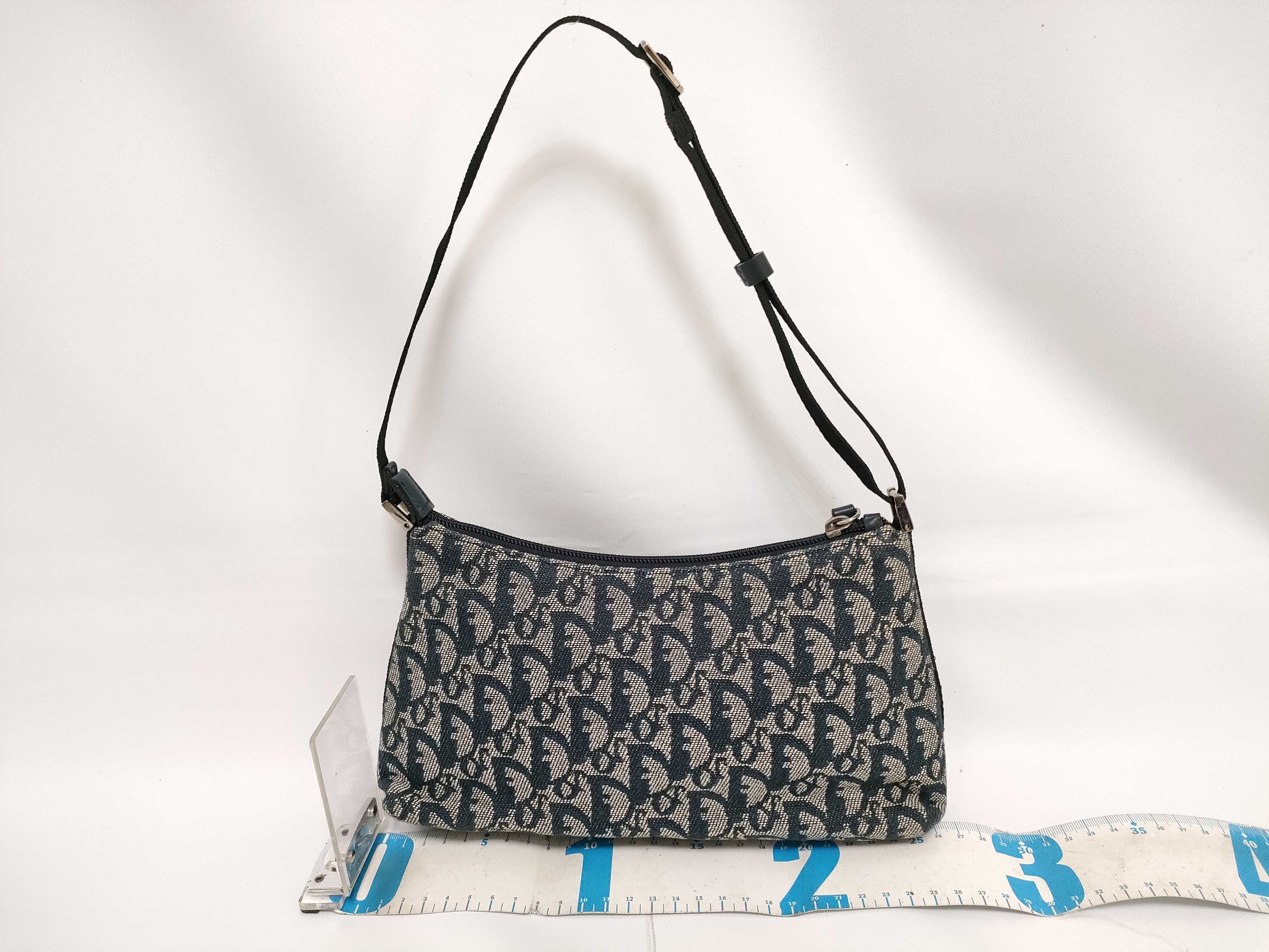 Trotter Handbag / Canvas / Navy / BOF0043 — view 2