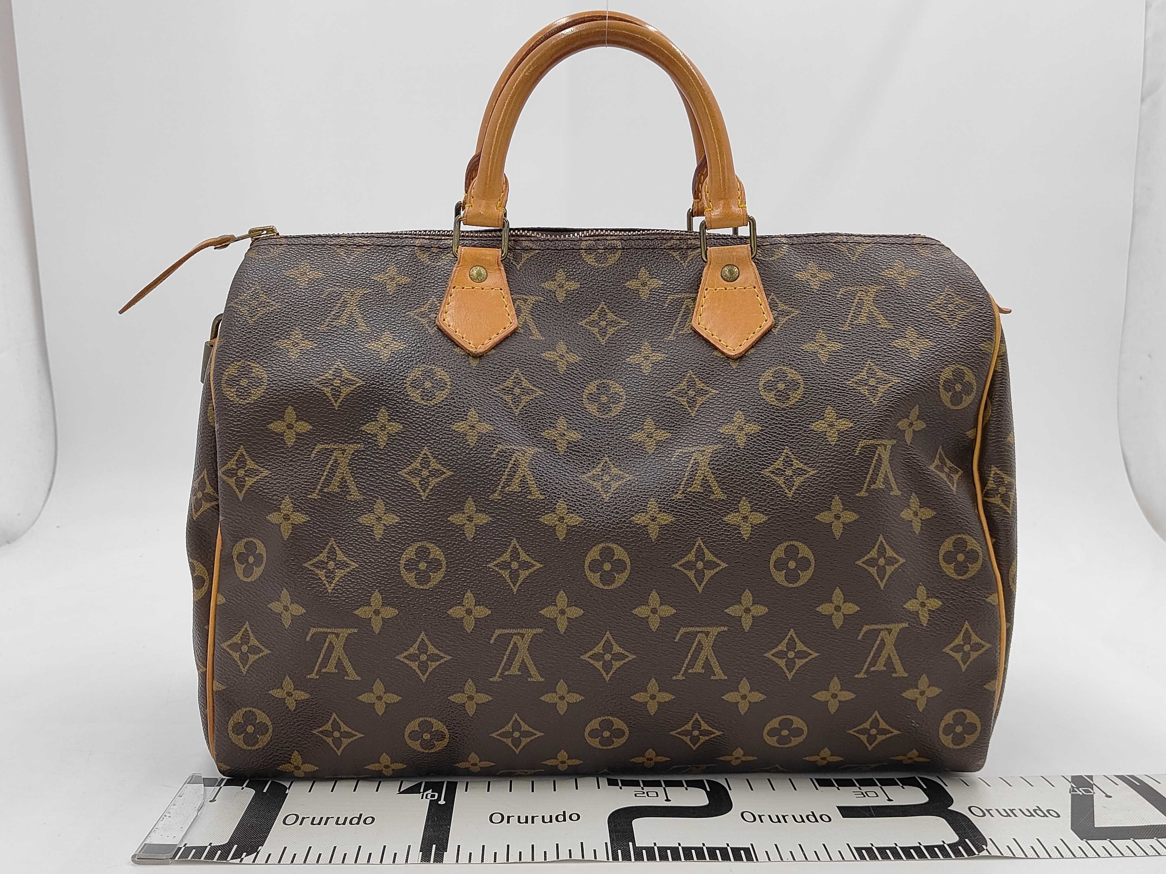 Speedy 35 M41524 MB8909 Handbag with Key and Padlock — view 2