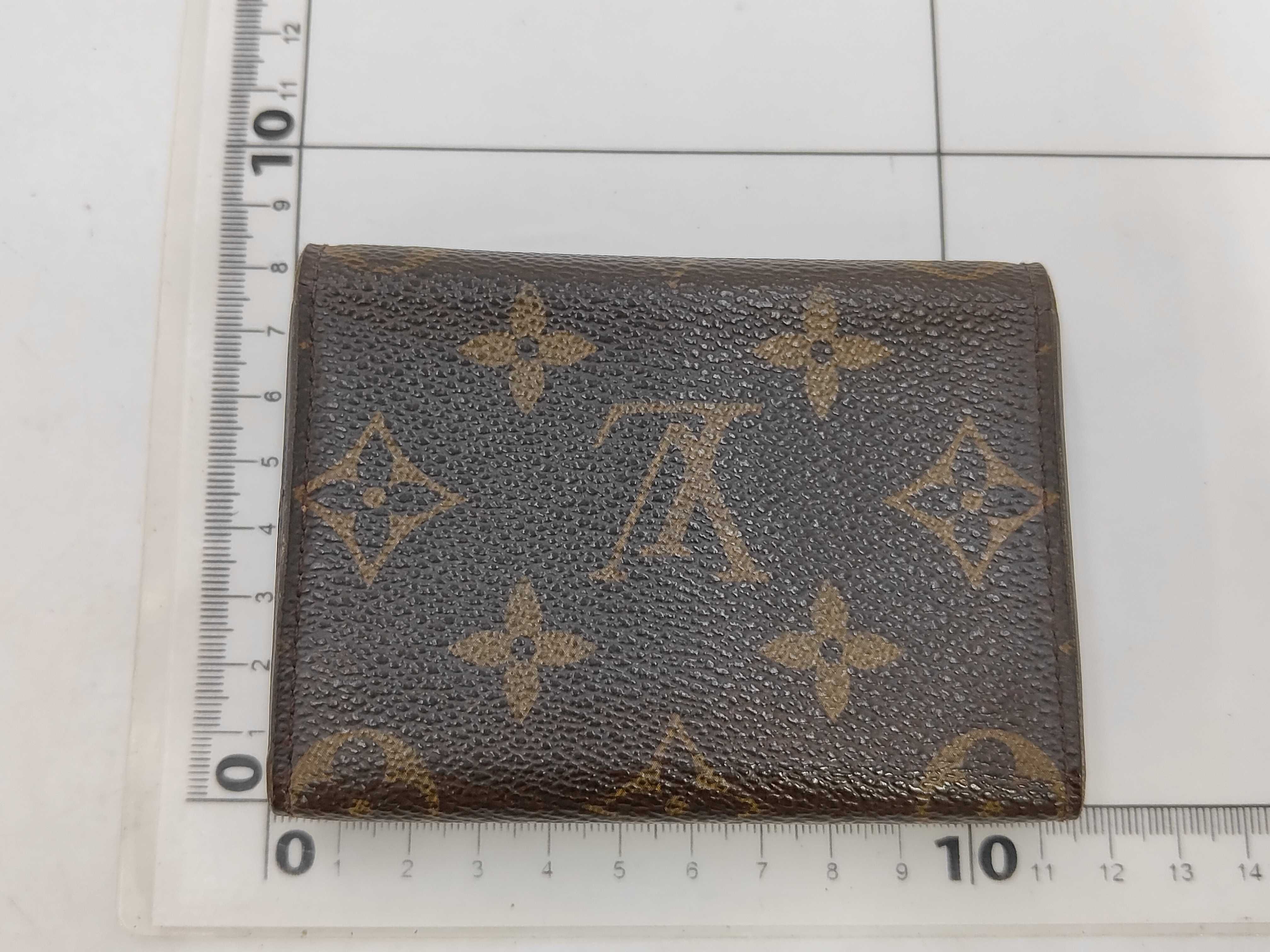 Monogram Enveloppe Carte de Visite Monogram Card Case — view 2