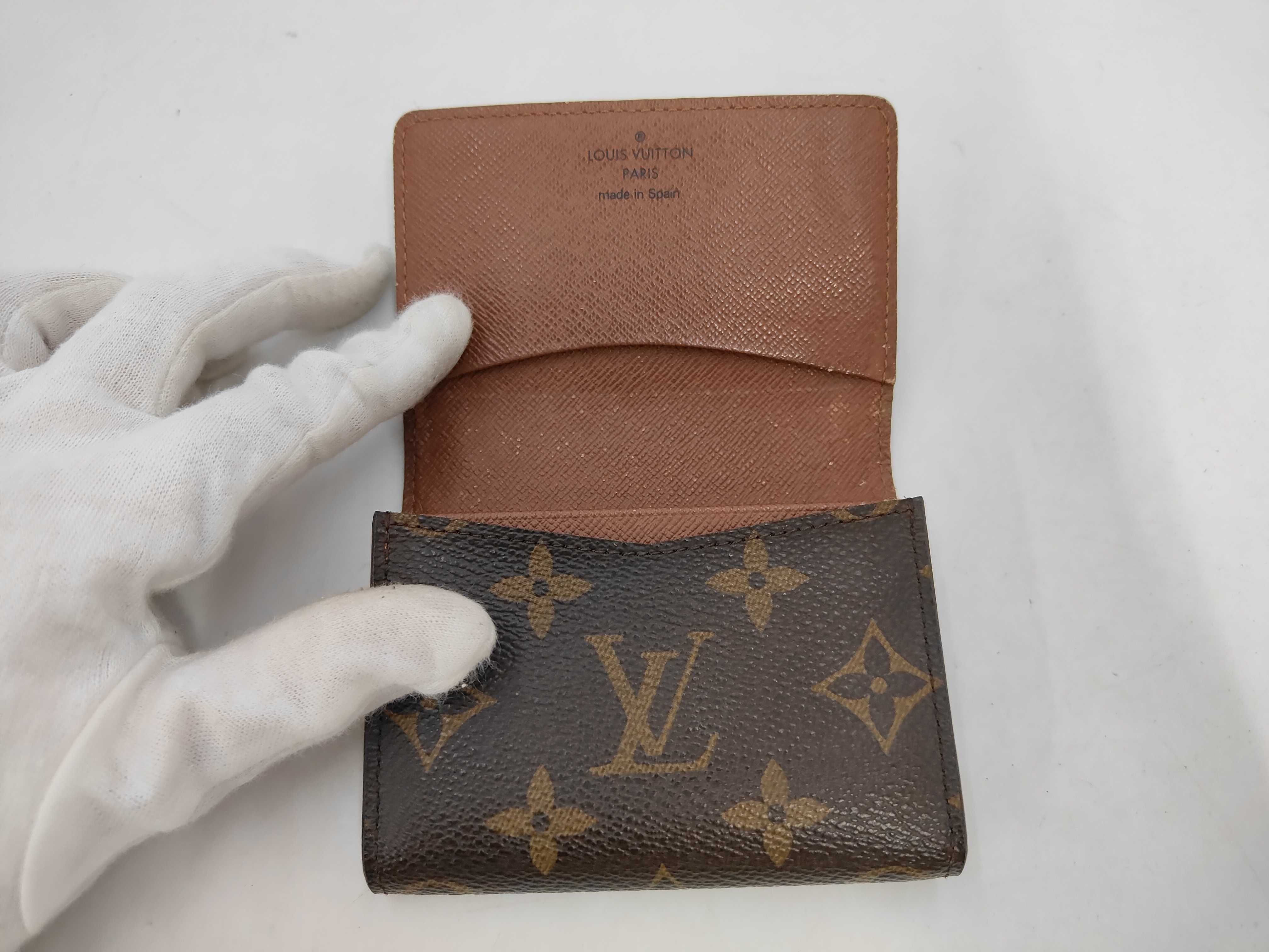 Monogram Enveloppe Carte de Visite Monogram Card Case — view 8