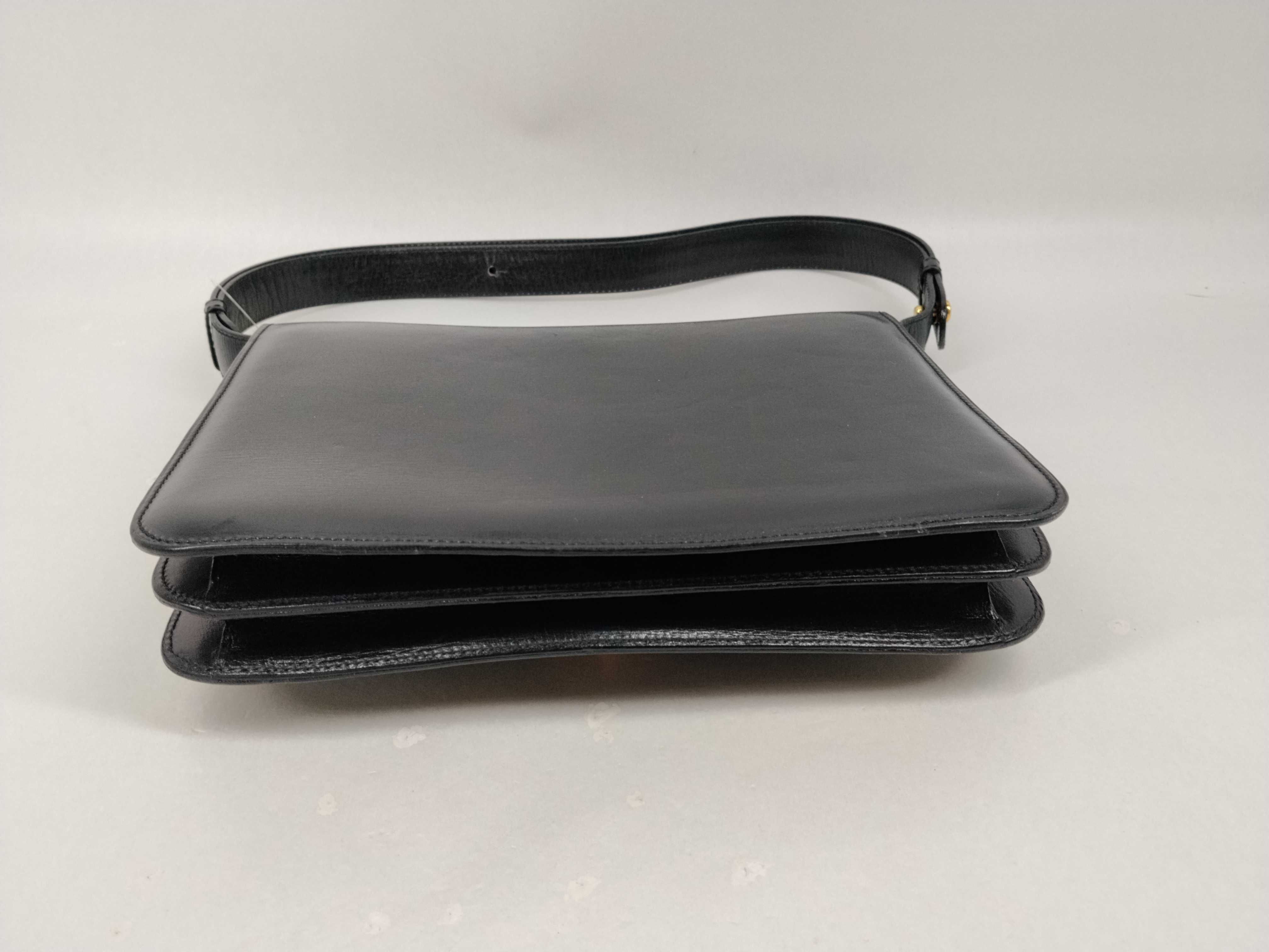 Leather One-Shoulder Bag — view 7