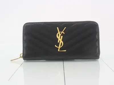 Cassandra Long Wallet, Round Zip