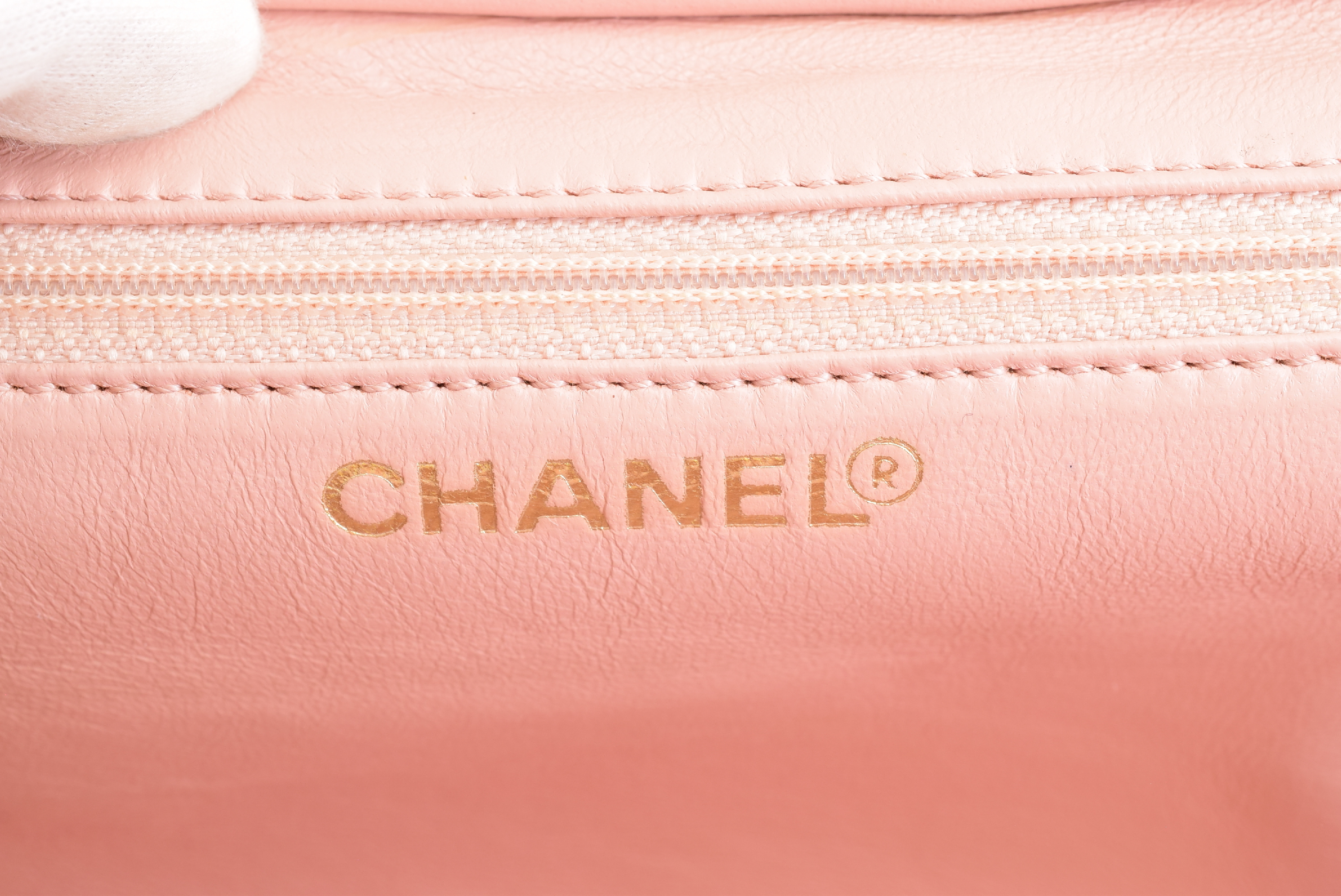 Matelassé Tote Chain Coco Lambskin Shoulder Bag — view 11