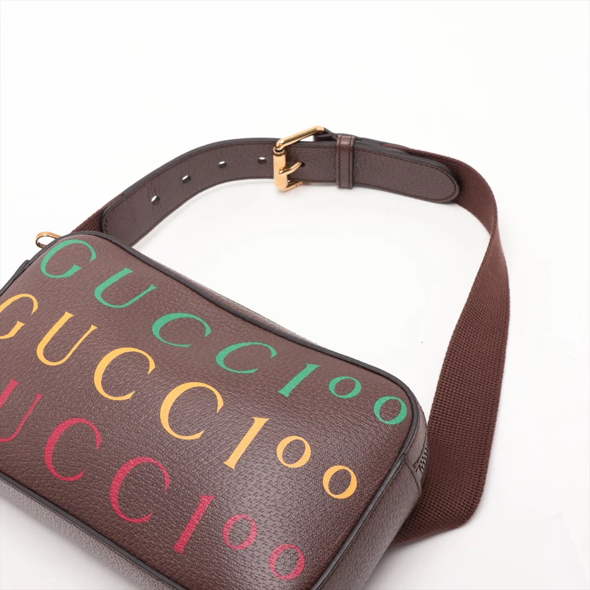 100th Anniversary Model 602695 Leather Body Bag Brown — view 5