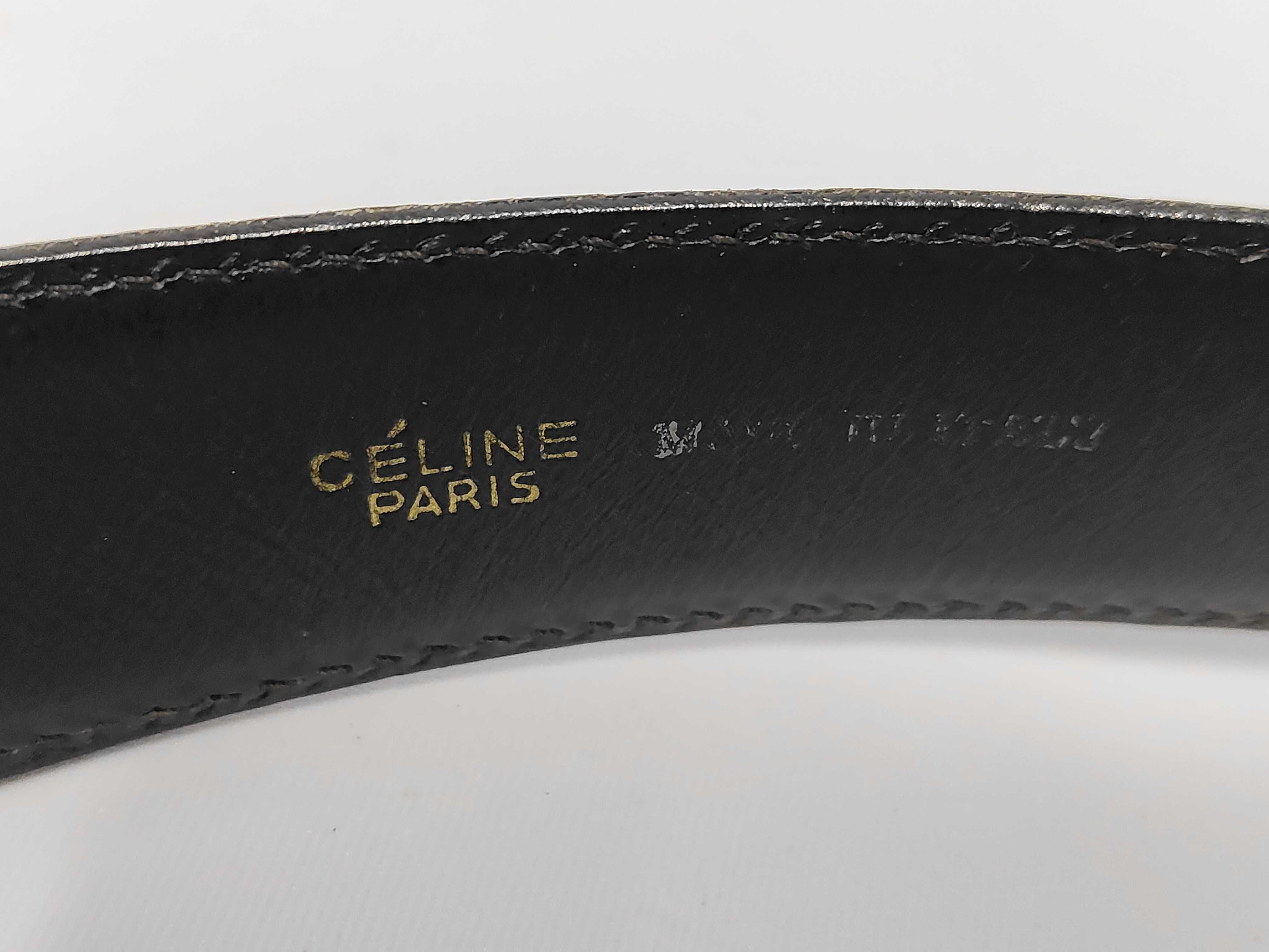 leather belt with carriage hardware, size . — view 6