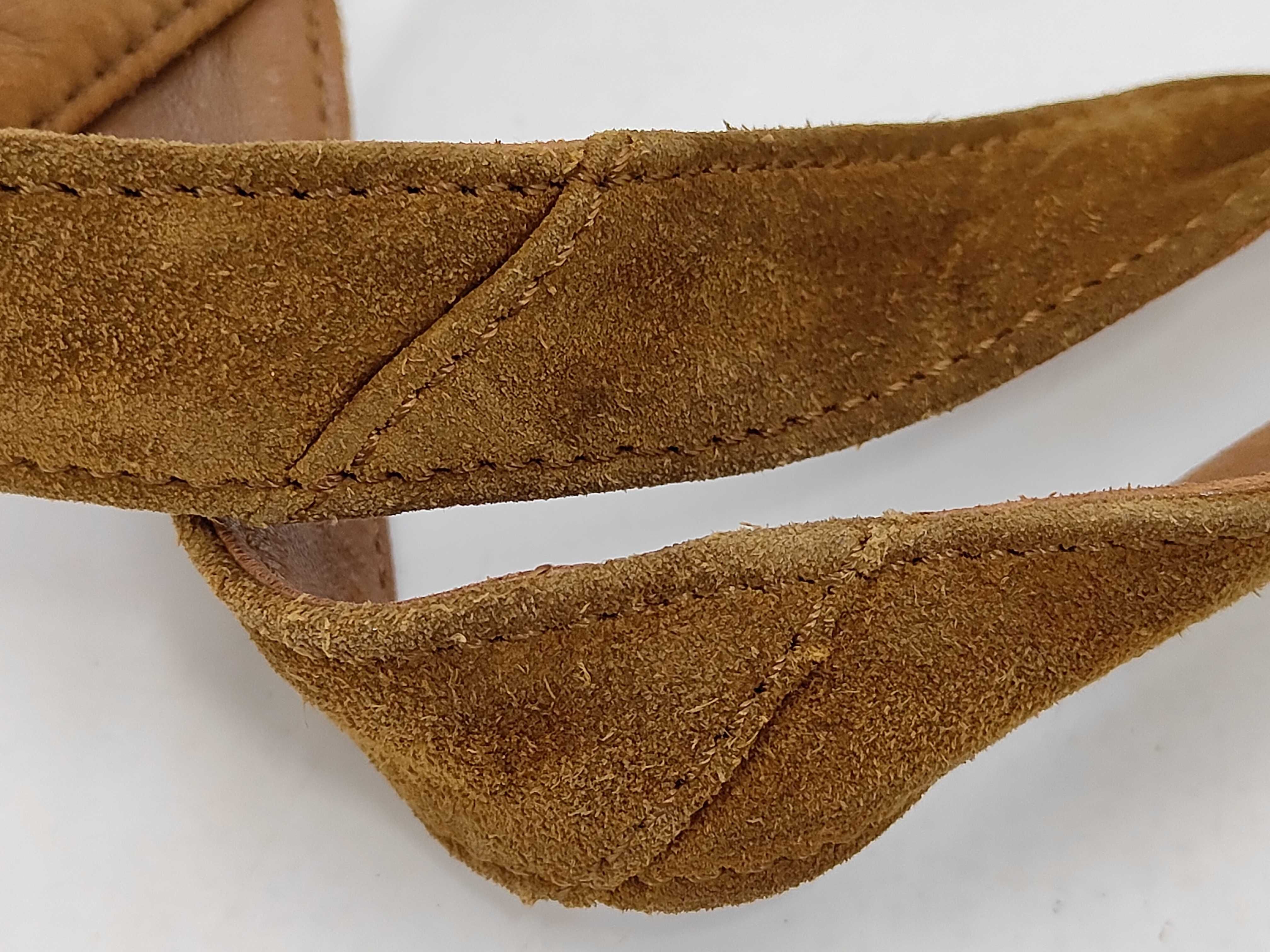 tote bag, suede, brown tote bag — view 6