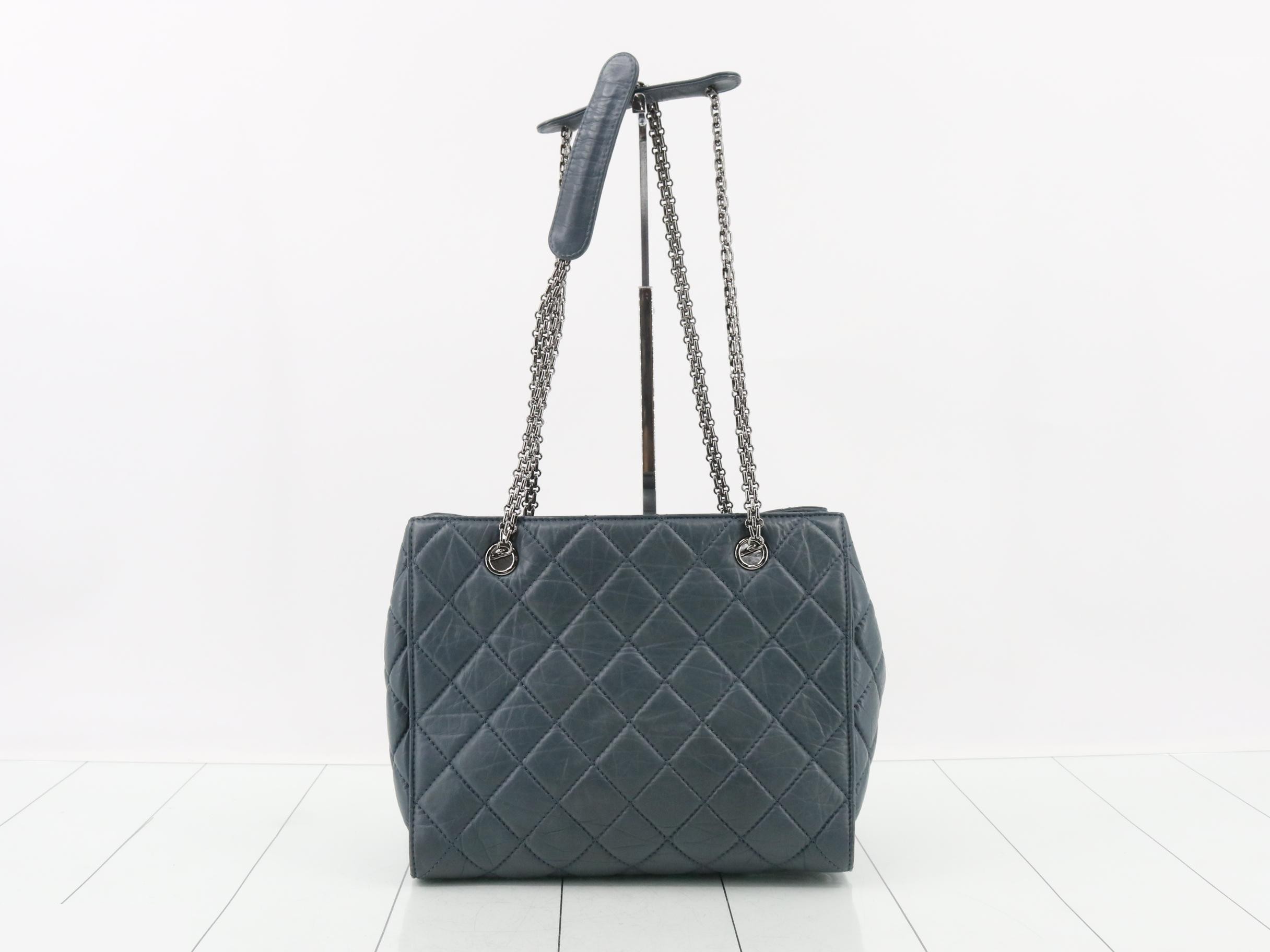 Chain tote bag, Matelassé — view 2