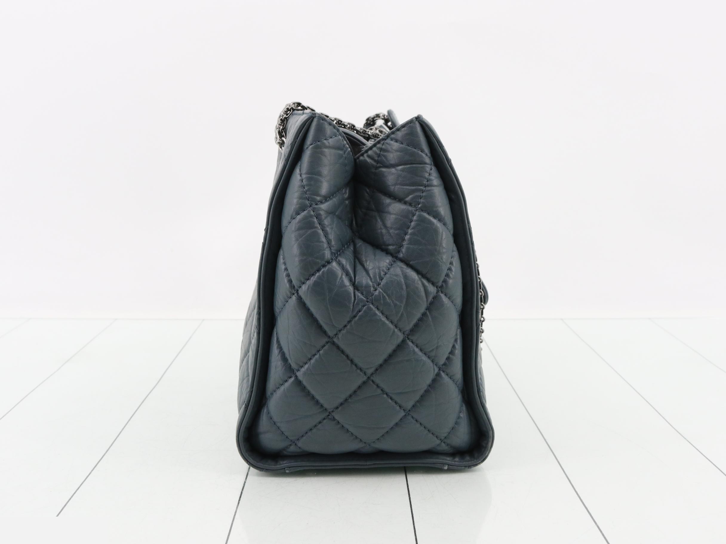 Chain tote bag, Matelassé — view 4