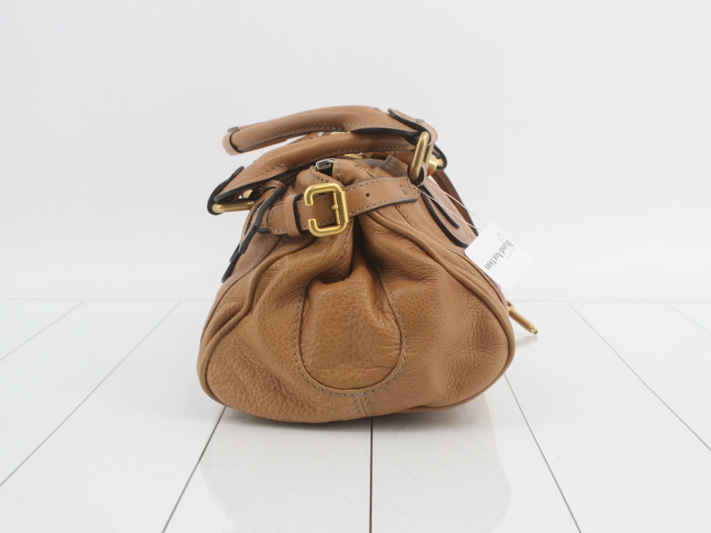 Paddington handbag, brown and gold. — view 4