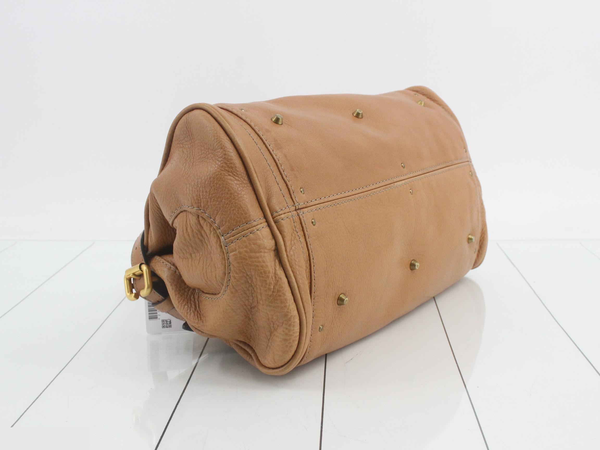 Paddington handbag, brown and gold. — view 5