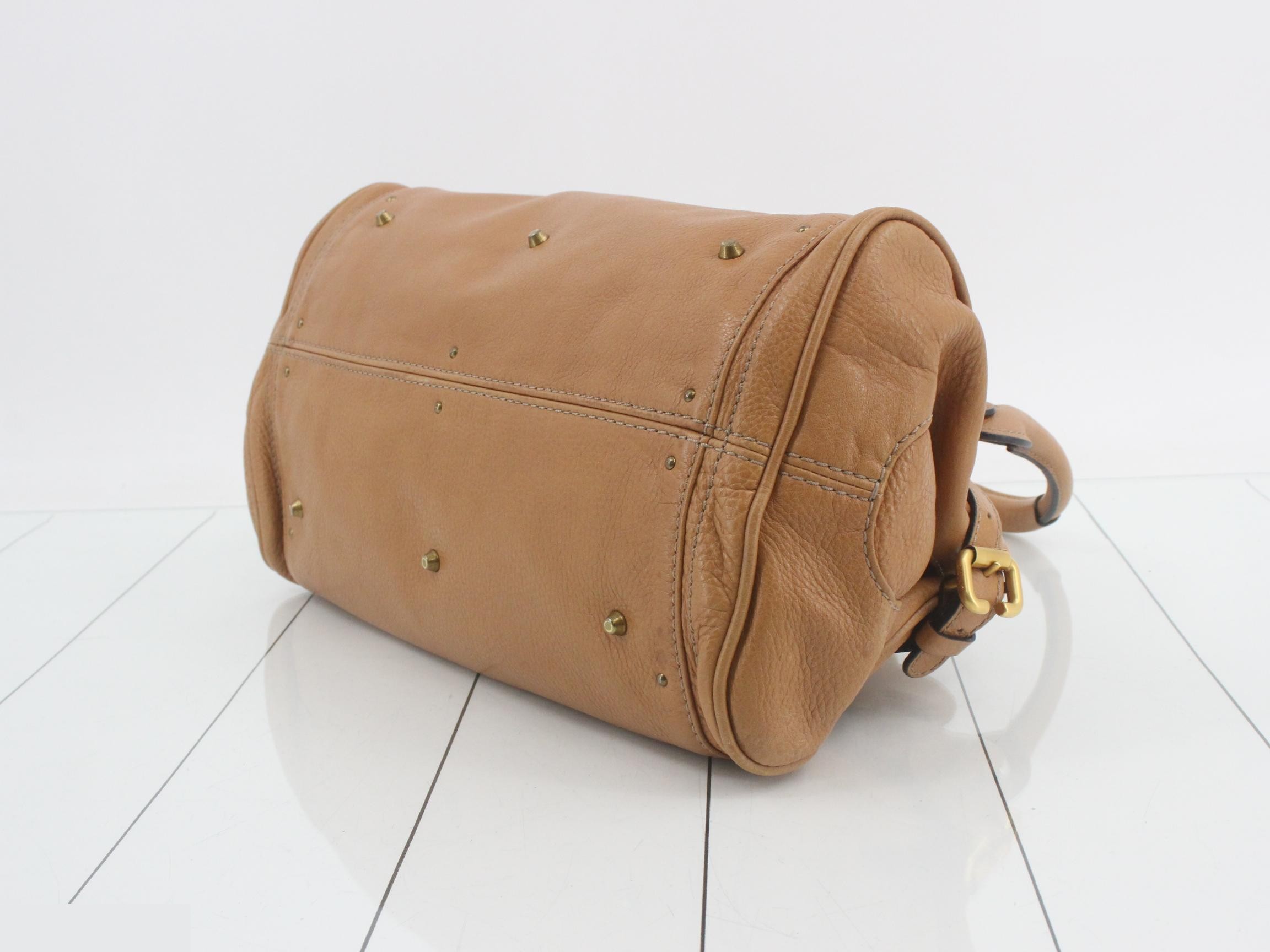 Paddington handbag, brown and gold. — view 6