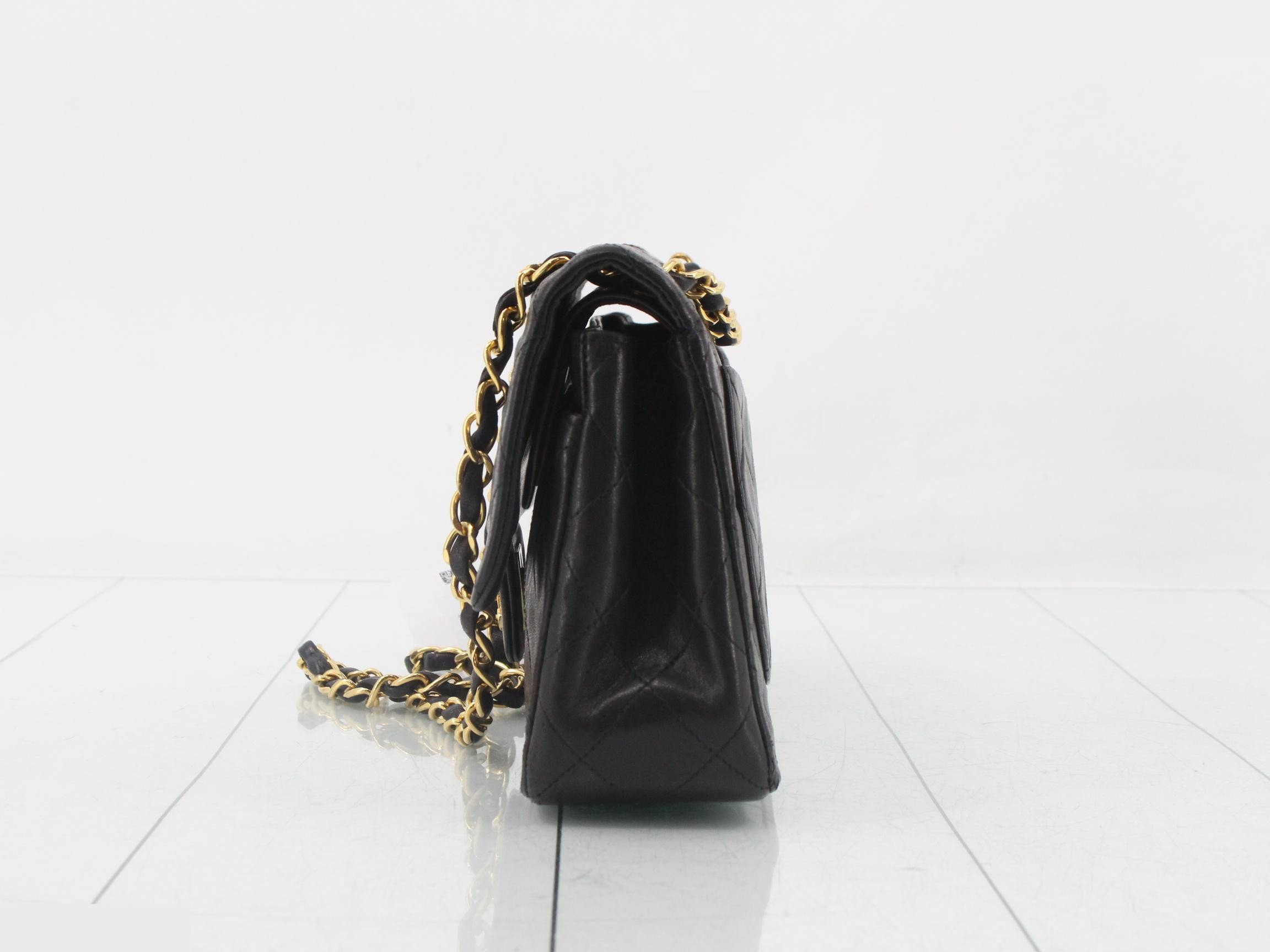 Matelassé Chain Shoulder Bag — view 3