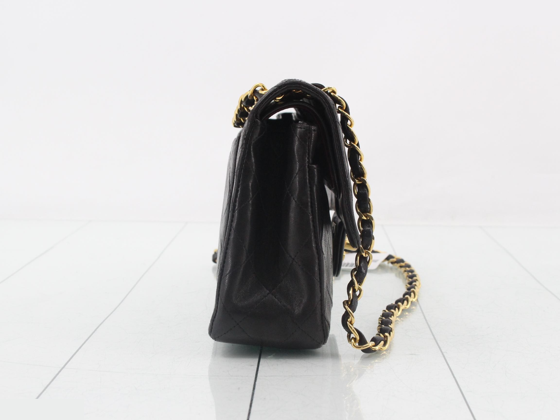 Matelassé Chain Shoulder Bag — view 4