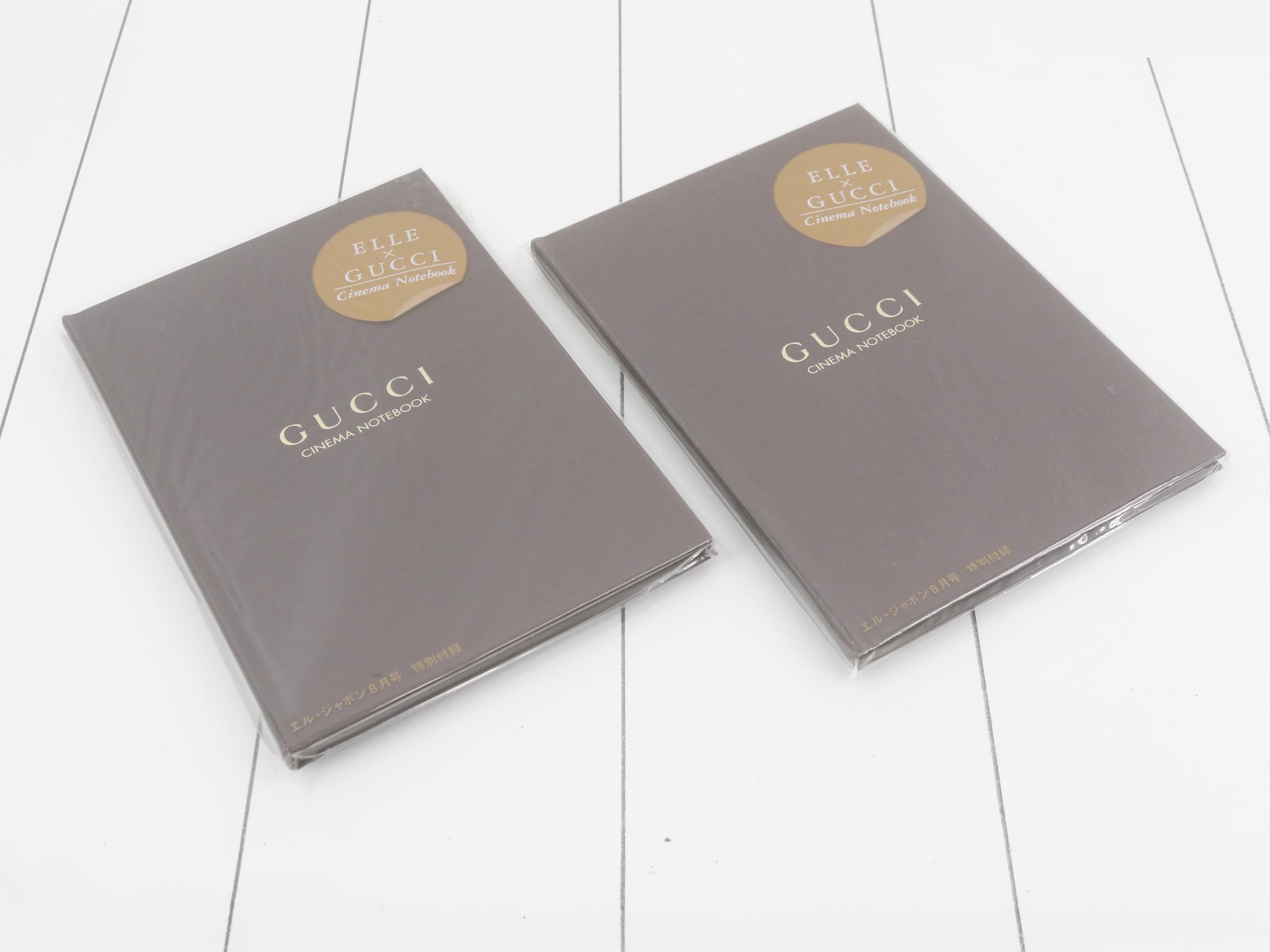 Unused Gucci novelty notebooks, set of 3. — view 2