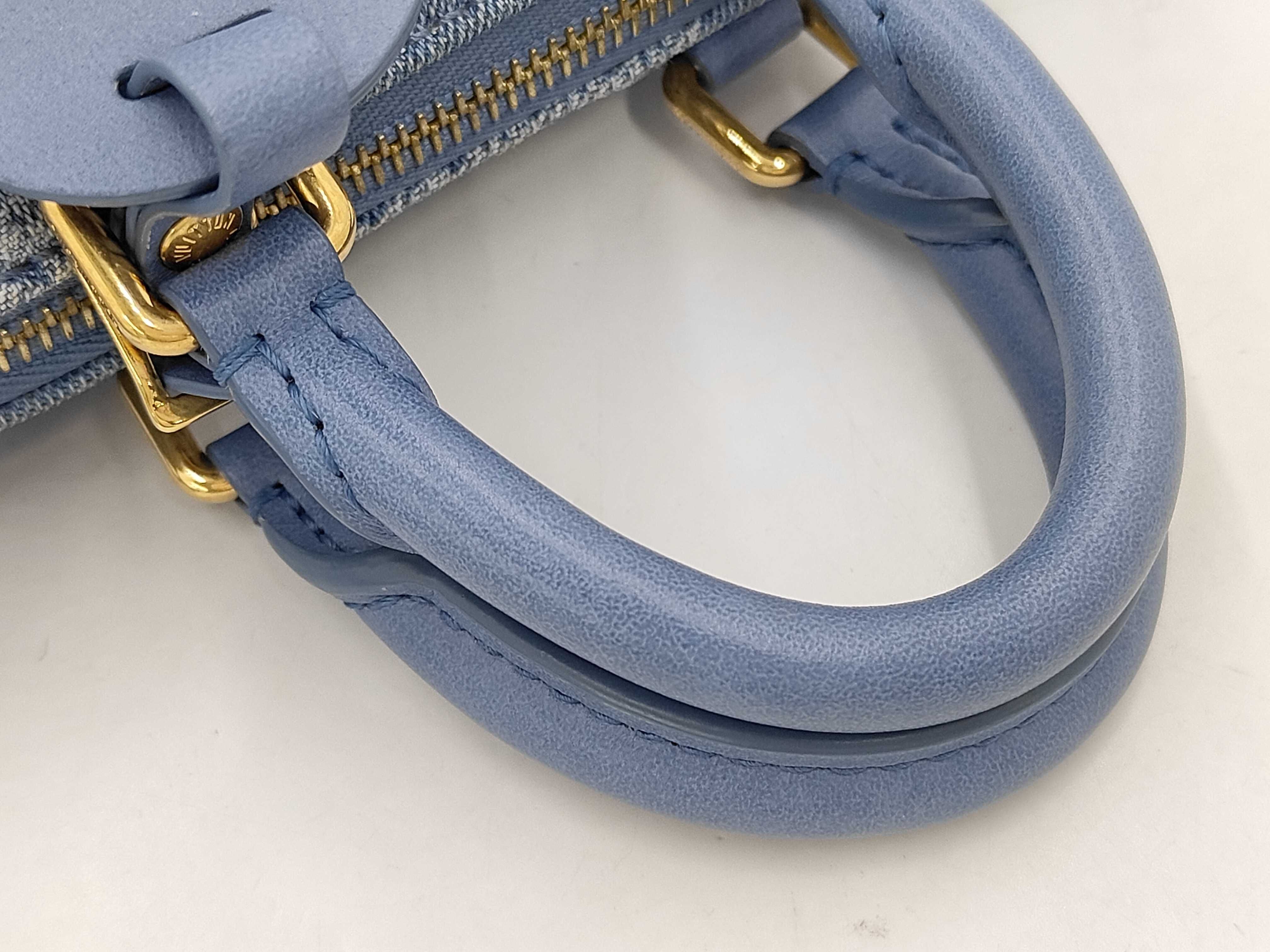 Speedy Bandoulière 18 Blue N00208 Handbag — view 6