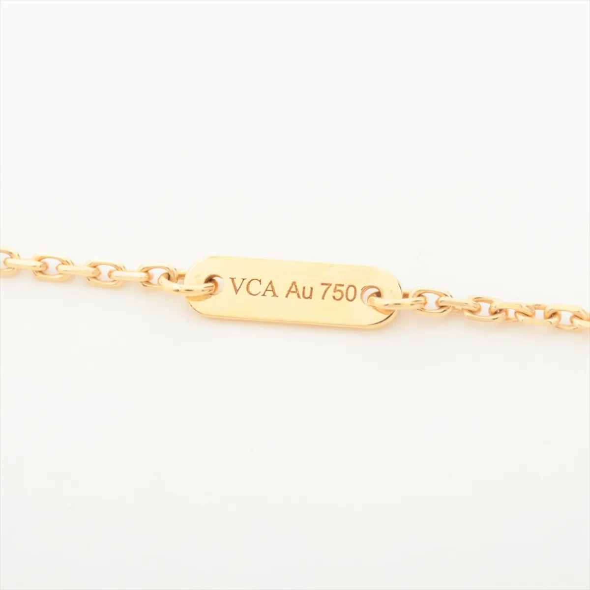 Frivole Mini Diamond Necklace 750(YG) 3.1g JP750053 Hallmark crushed — view 4