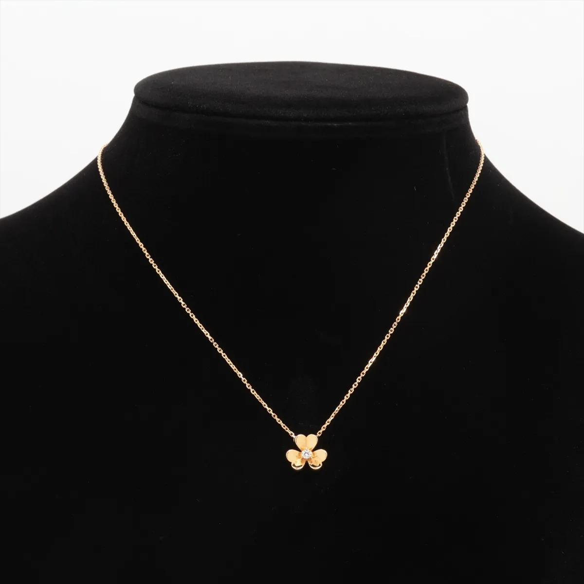 Frivole Mini Diamond Necklace 750(YG) 3.1g JP750053 Hallmark crushed — view 5