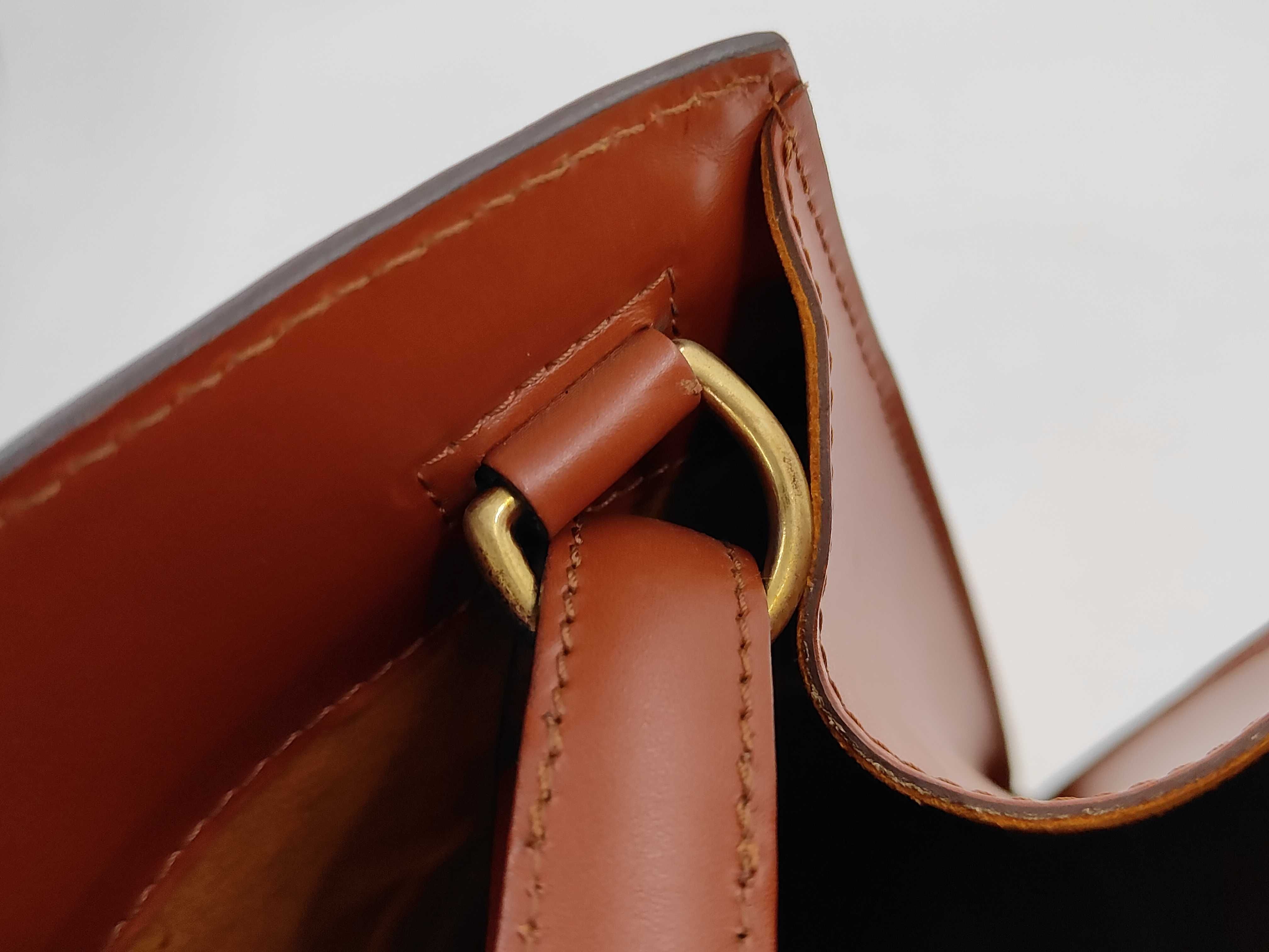 Epi Cluny Red Shoulder Bag — view 6