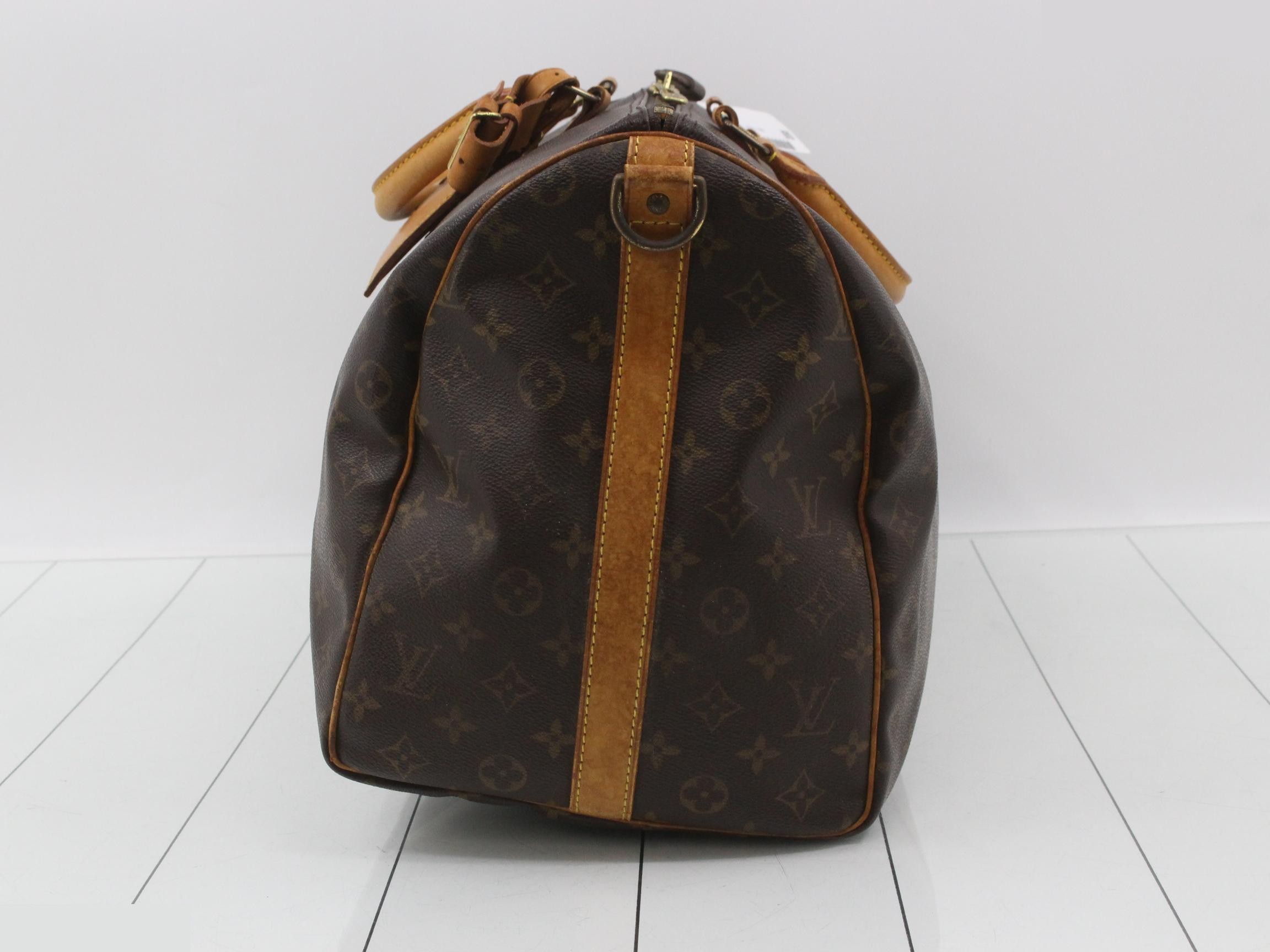 Keepall Bandoulière Monogram Boston Bag — view 3