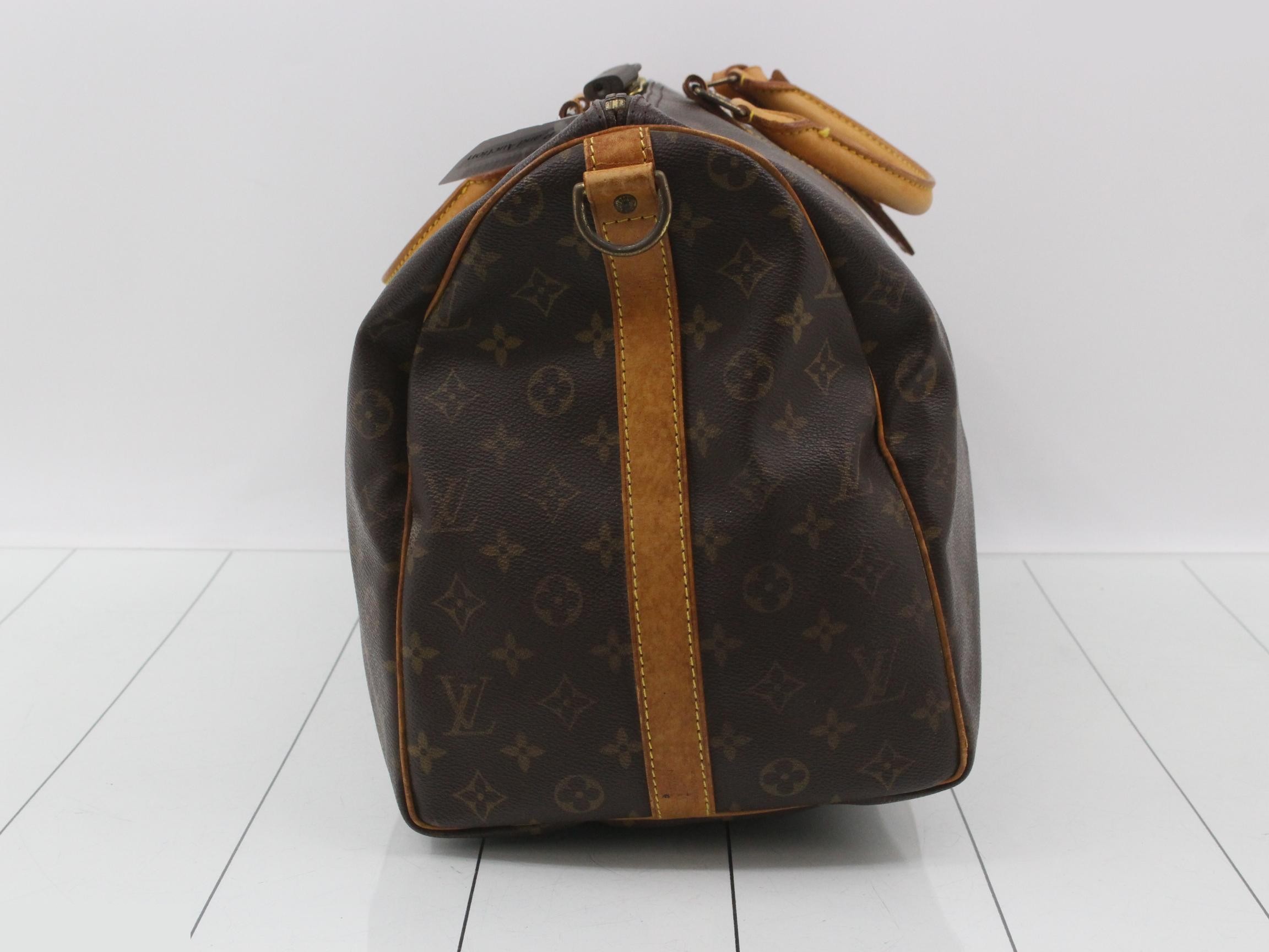 Keepall Bandoulière Monogram Boston Bag — view 4