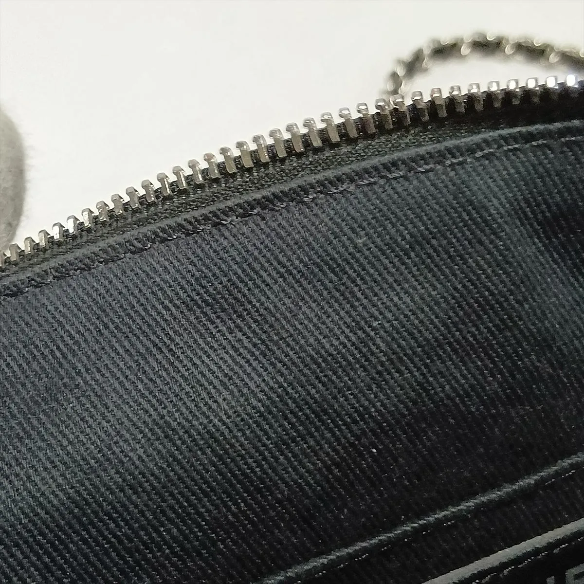 Matelassé Lambskin Chain Shoulder Bag, Black with Silver Hardware, 24622256, Serial Number 24 — view 11